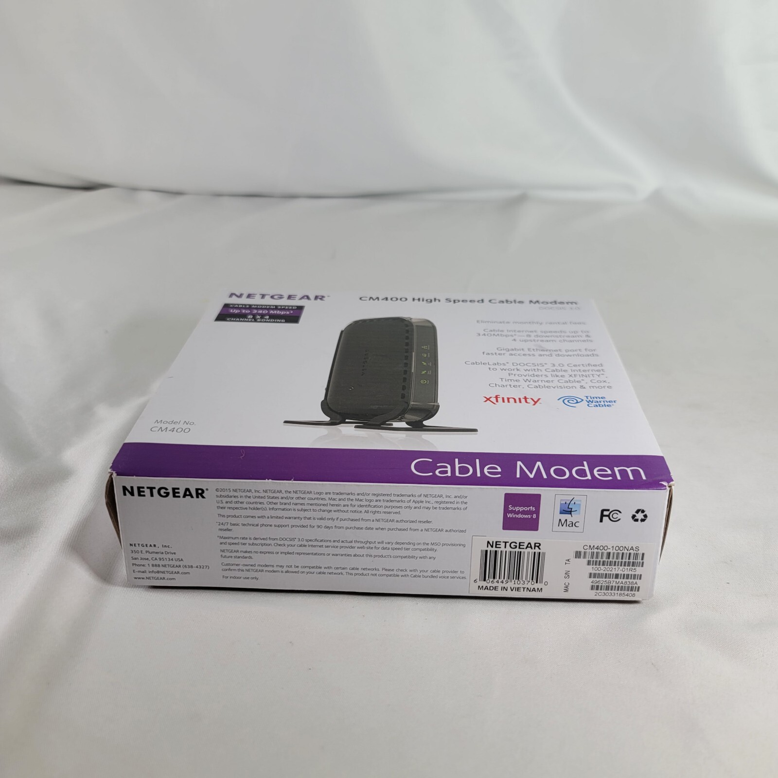 NETGEAR CM400 HIGH SPEED CABLE MODEM