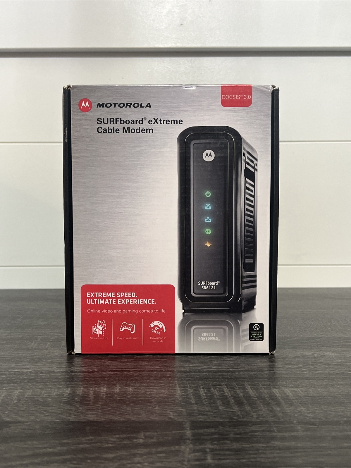 Motorola Arris Surfboard Extreme Modem, DOCSIS 3.0, 200 Series, Model SB6121