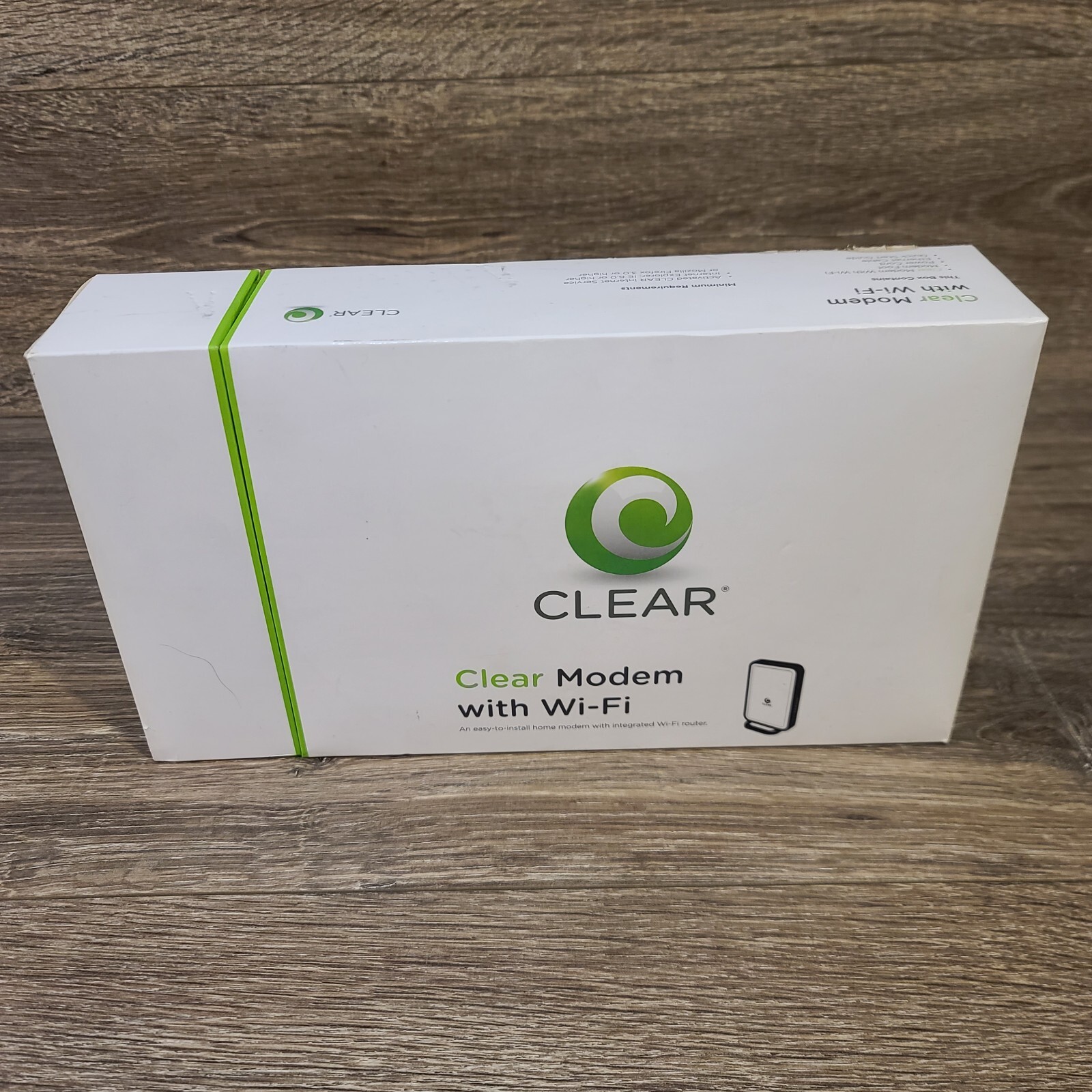 Clear Modem With Wifi Model# WIXFBR-117 Used In Box