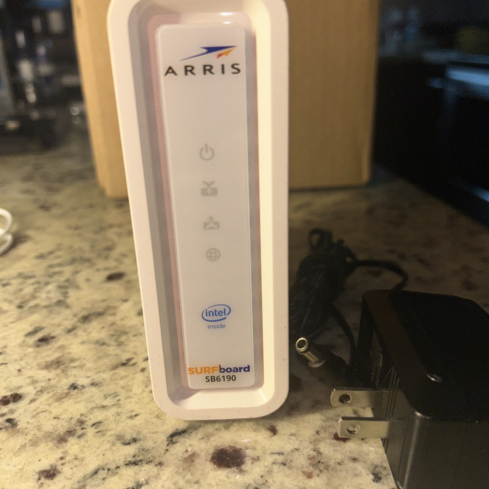 ARRIS SURFboard SB6190 DOCSIS 3.0 Cable Modem Intel Inside White – Ships Free