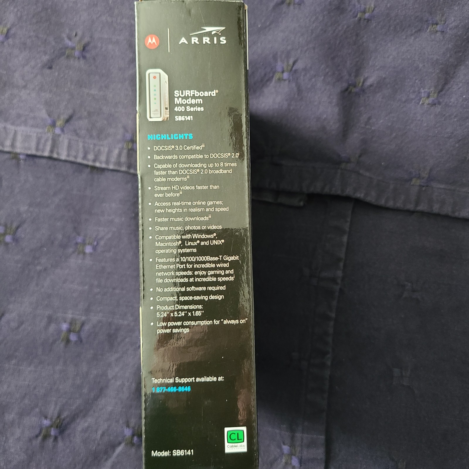 Motorola ARRIS SURFboard SB6141 Docsis 3.0 Cable Modem, my personal, white, EUC