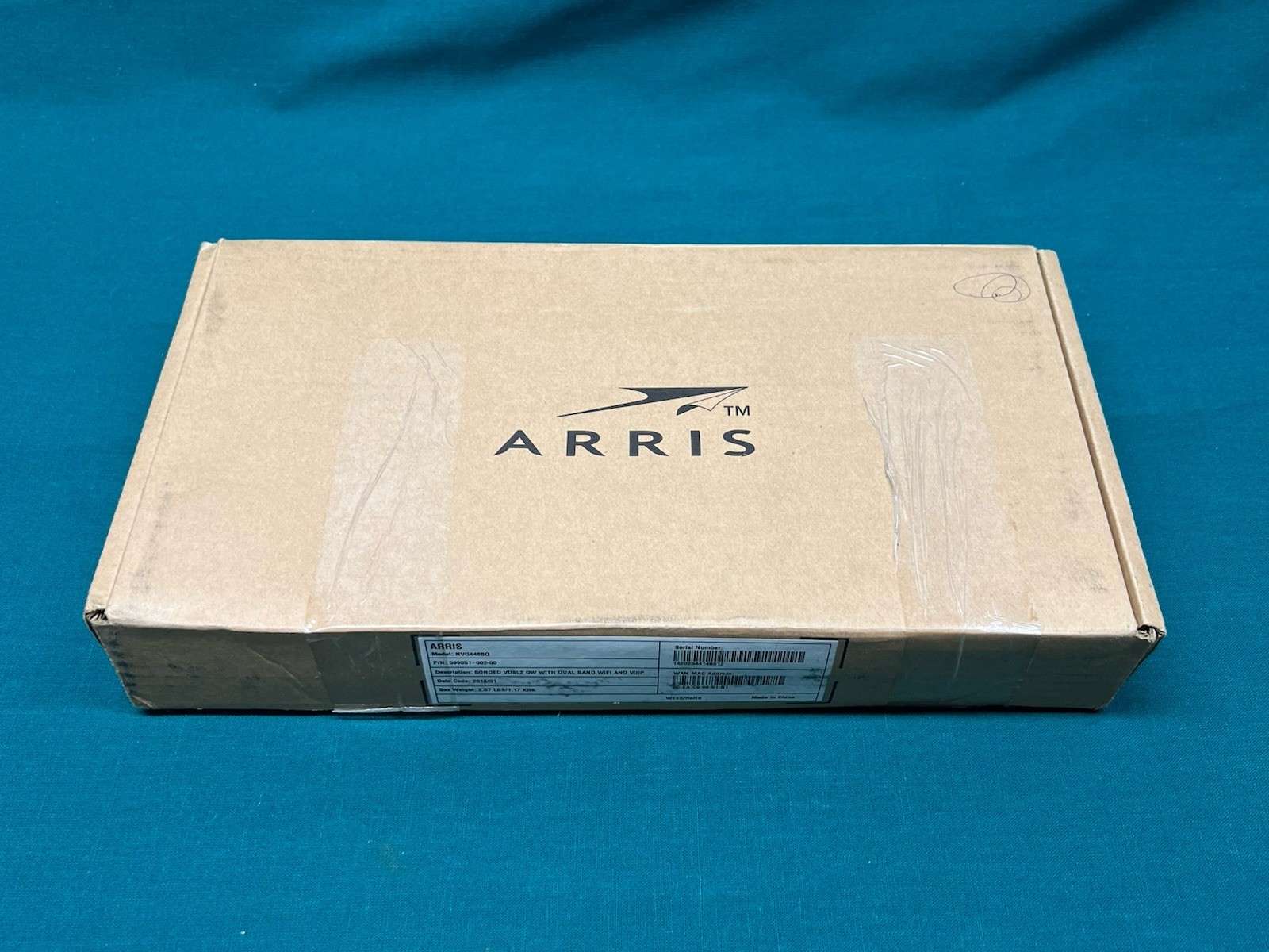NEW Arris Modem Router NVG343BQ Bonded VDSL2 Dual Band in Box