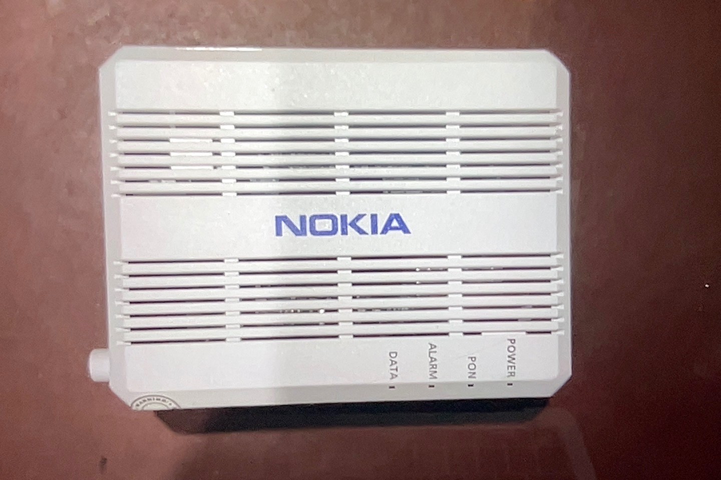 Nokia G-010G-A GPON Fiber Optic ONT Modem Bundle -Includes All Connected Cables