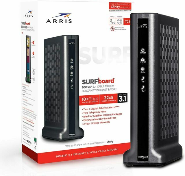 ARRIS Surfboard DOCSIS 3.1 Cable Modem – T25