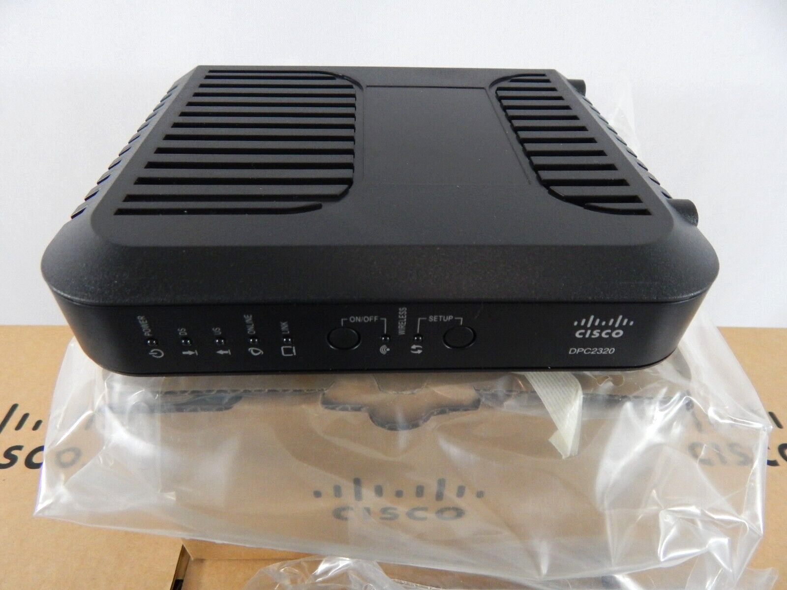 CISCO- DPC2320 CABLE MODEM WIRELESS ROUTER – 2.0 GATEWAY ETHERNET BOX OF 10 NEW
