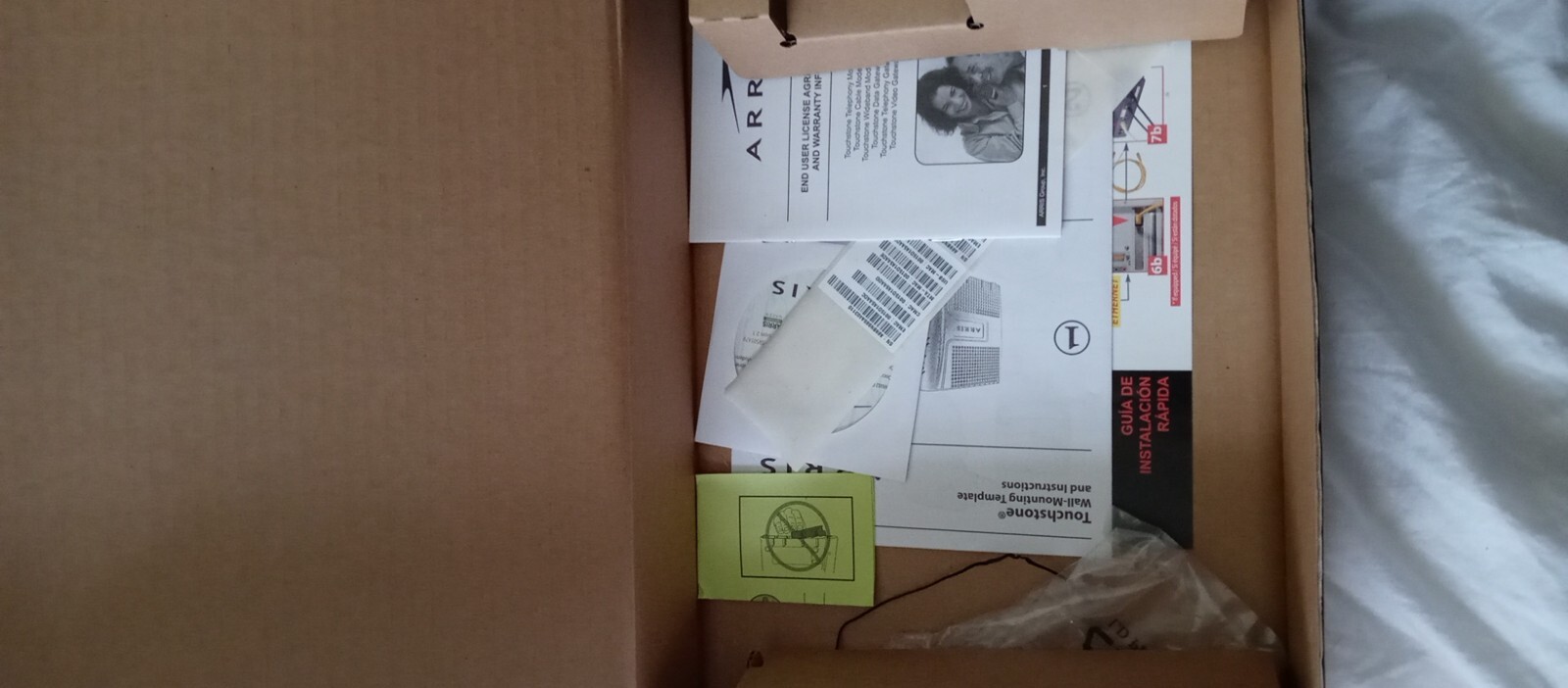 Arris Touchstone Telephony Modem. TM602G/P2/NA-8. New Open Box.