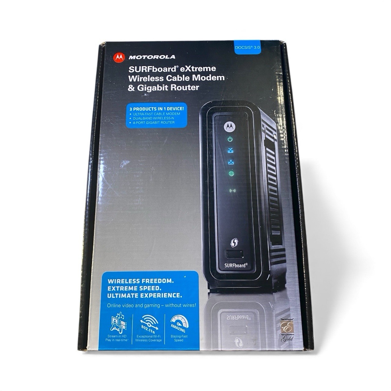 Motorola Wireless Router Modem SURFboard eXtreme (SBG6580) Up to 300 Mbps