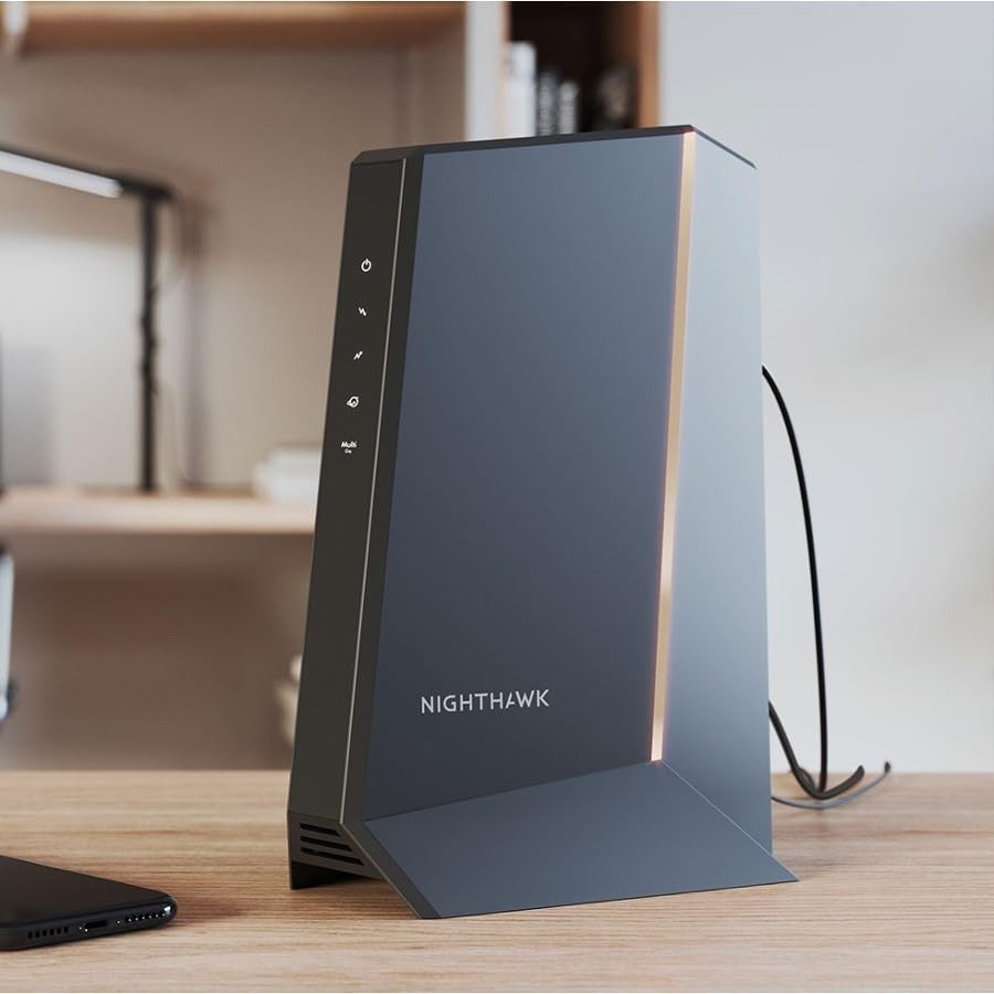 NETGEAR Nighthawk Multi-Gig Cable Modem (CM2000) – Compatible with All Cable Pro