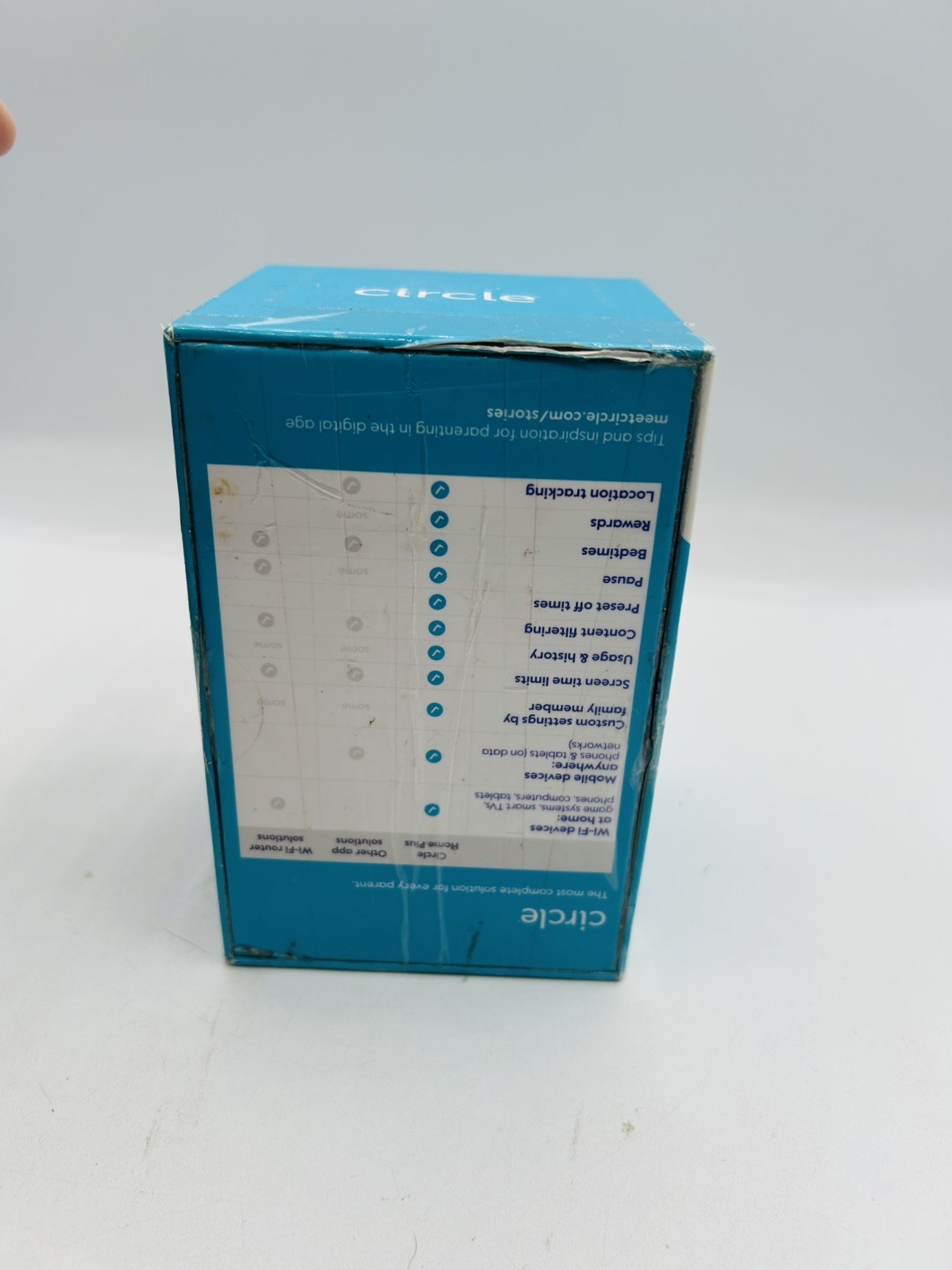 Circle Home Plus Parent Control Hub Device open box