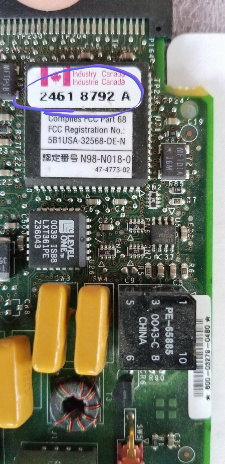 Cisco WIC-1DSU-T1 1-Port T1/Fractional T1 DSU/CSU WAN Interface Card 2461 8792 A