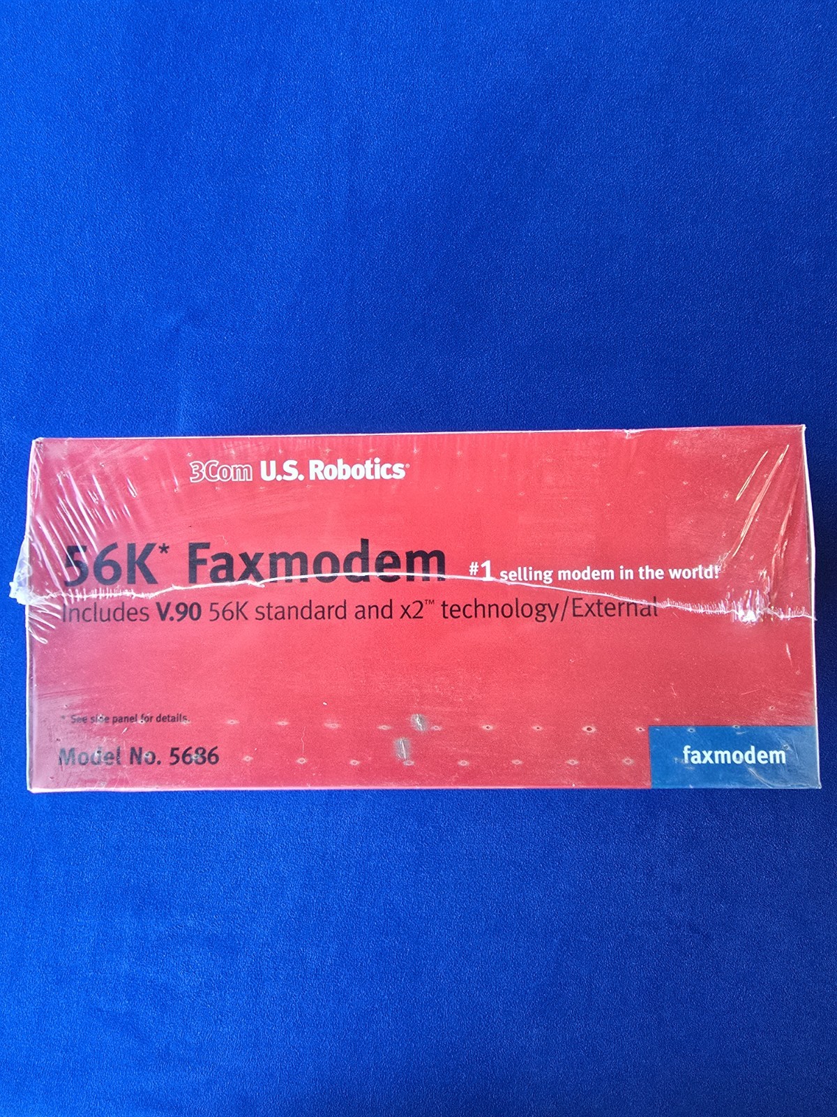NEW Sealed 3Com U.S. Robotics 56K External Faxmodem Model 5686