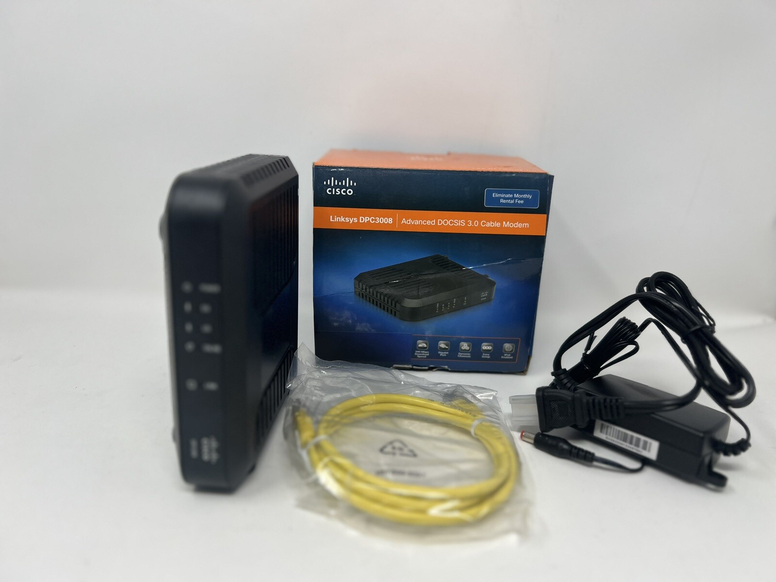 Linksys (DPC3008-CC) 348.16 Mbps Advanced DOCSIS 3.0 Cable Modem