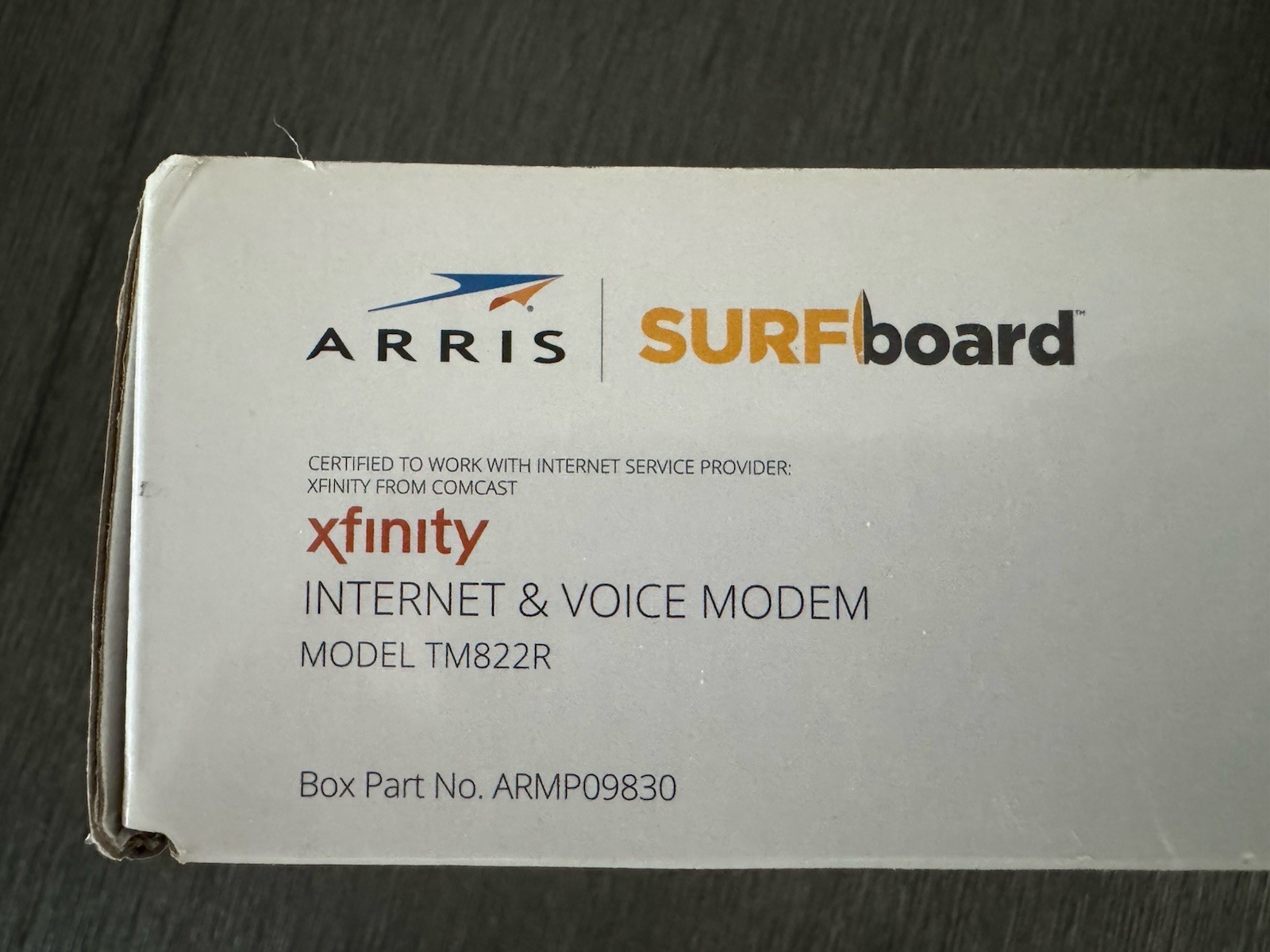 ARRIS TM822R Internet &amp Voice DOCSIS 3.0 Modem Good Condition