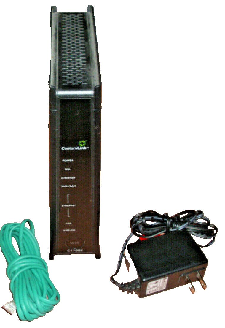 Electronics CenturyLink C1100Z ZyXEL Wireless Modem Router VDSLADSL2GPON
