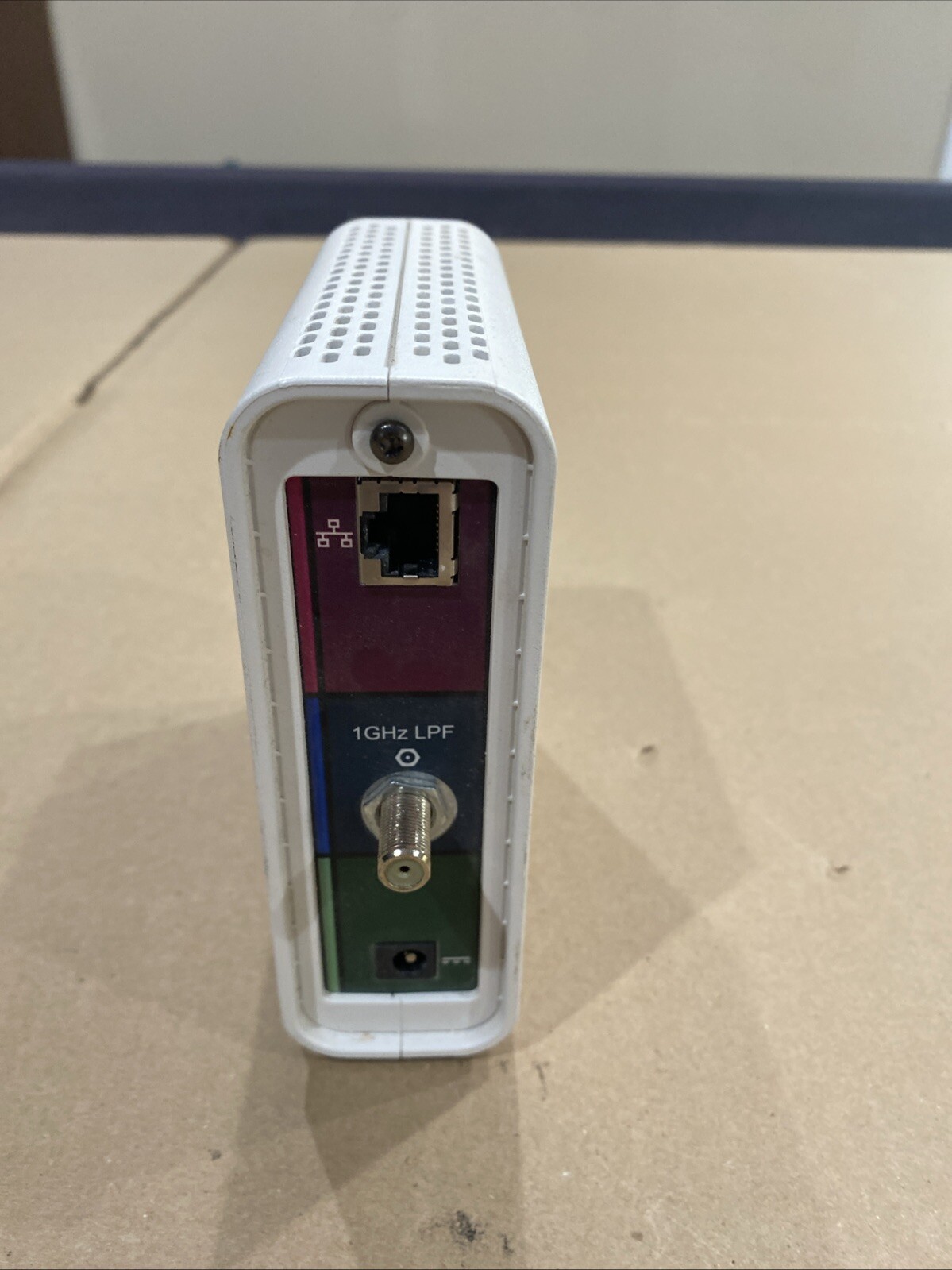ARRIS SURFboard SB6141 Motorola White Modem W/ Power/Ethernet Cable High Powered