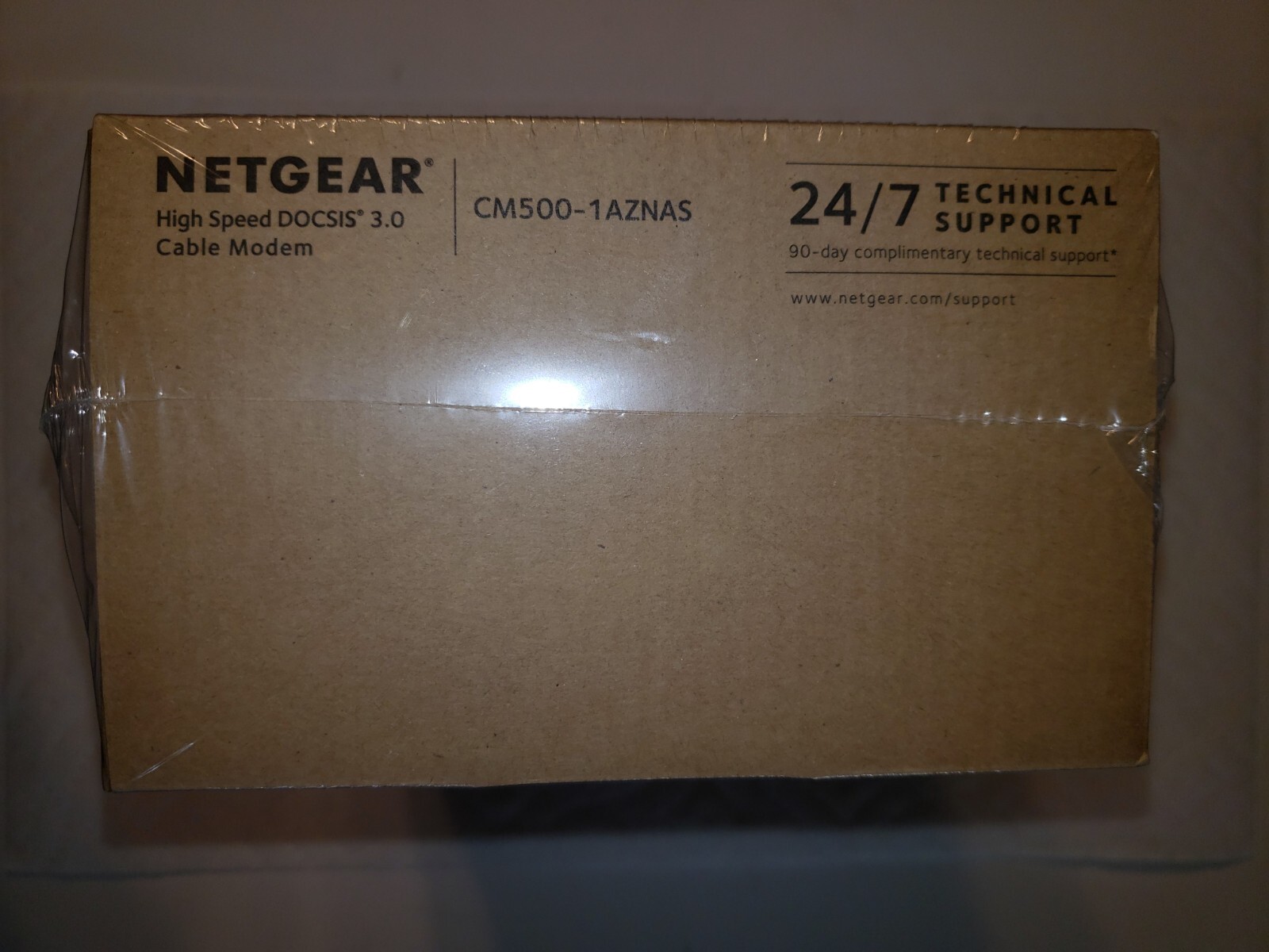 NETGEAR CM500-1AZNAS High Speed DOCSIS 3.0 Cable Modem New