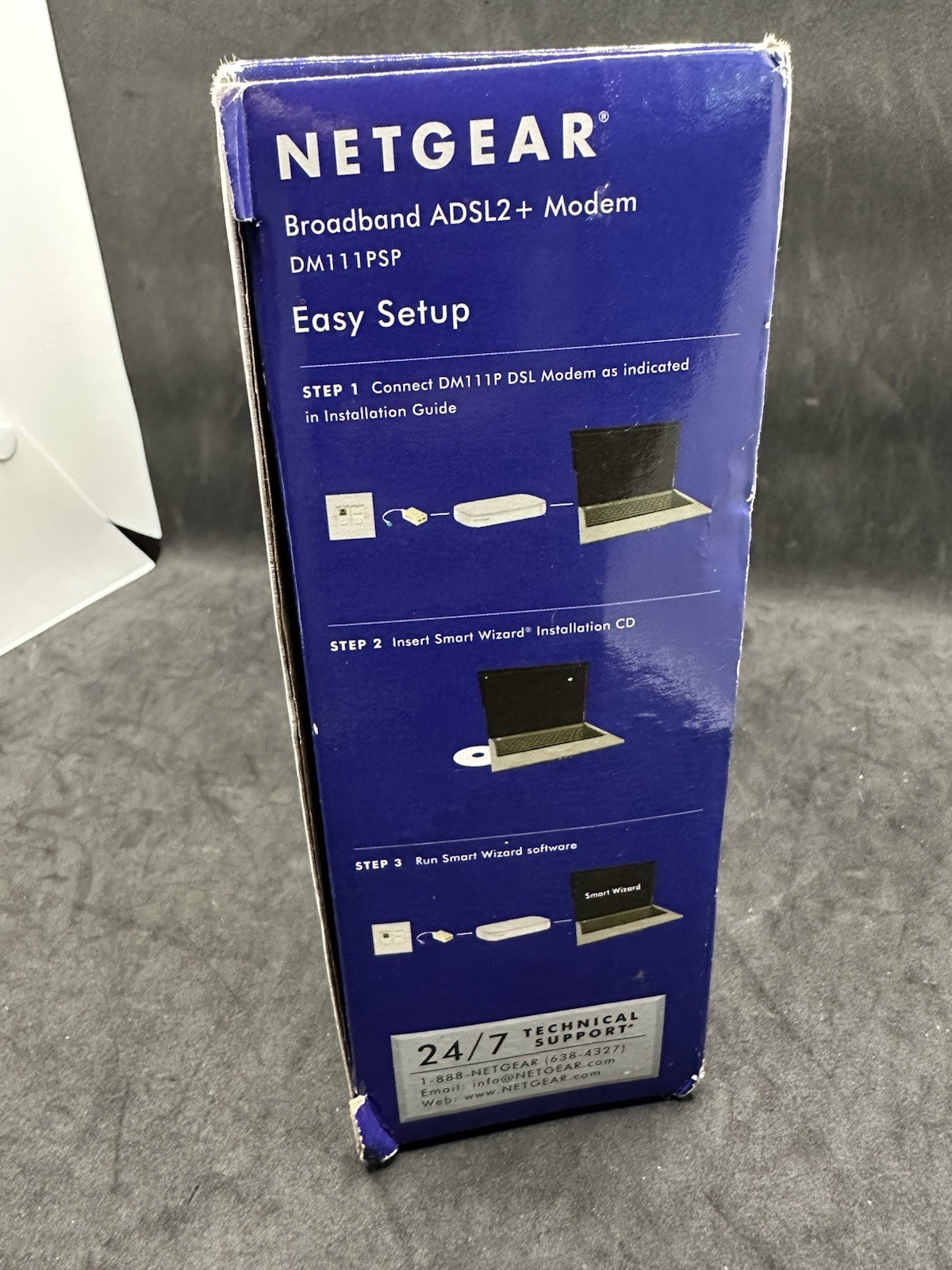 NETGEAR Broadband ADSL2+ Modem DM111PSP DSL Modem Never Used