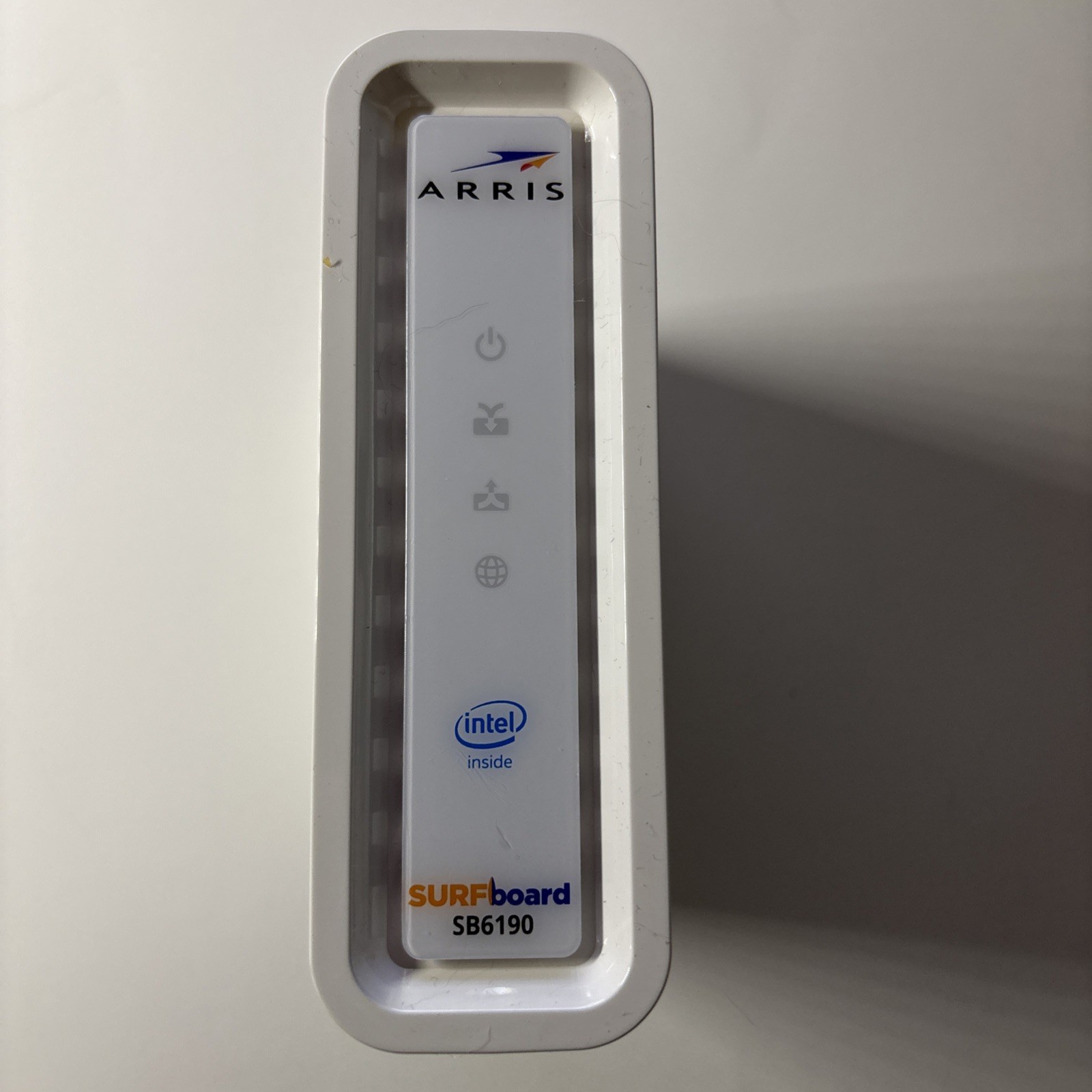 ARRIS Surfboard SB6190 Cable Modem. No Pwr Cord. See Description.