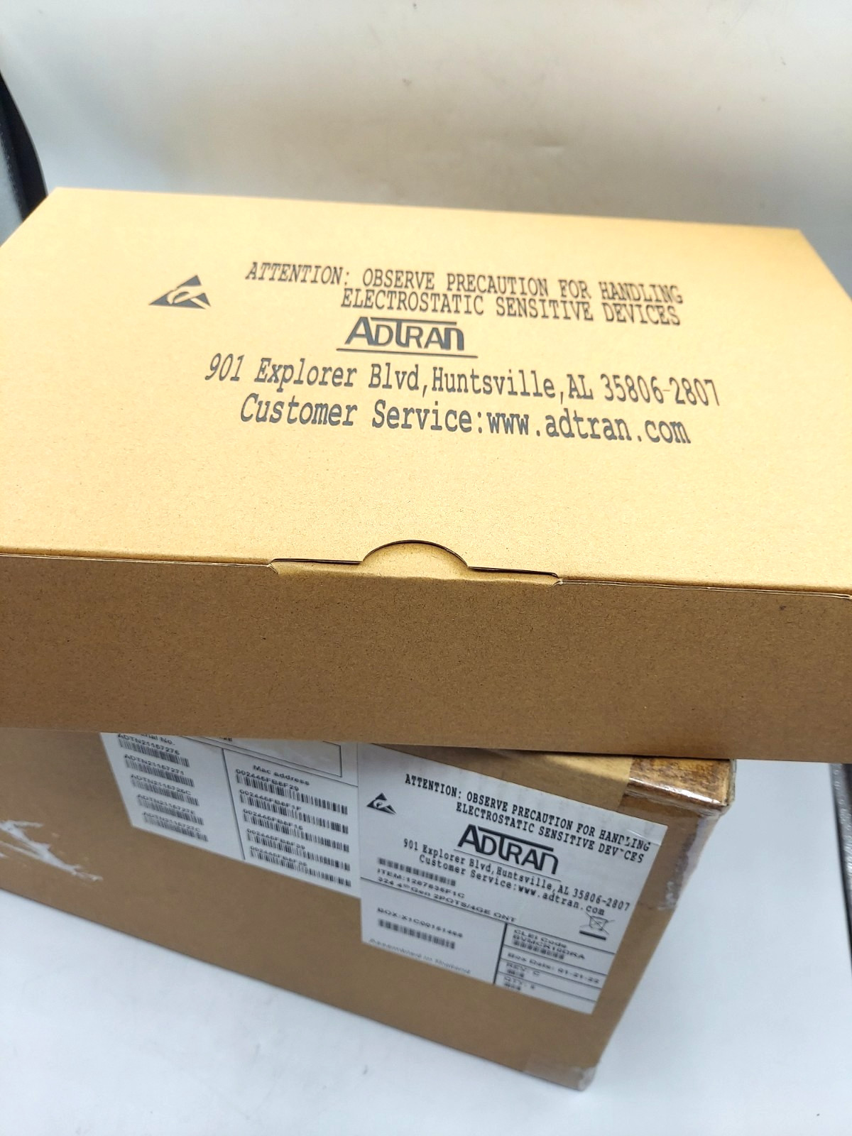 ADTRAN 324 4th Gen 2POTS 4GE ONT Fiber Network Terminal 1287835F1C *NEW*