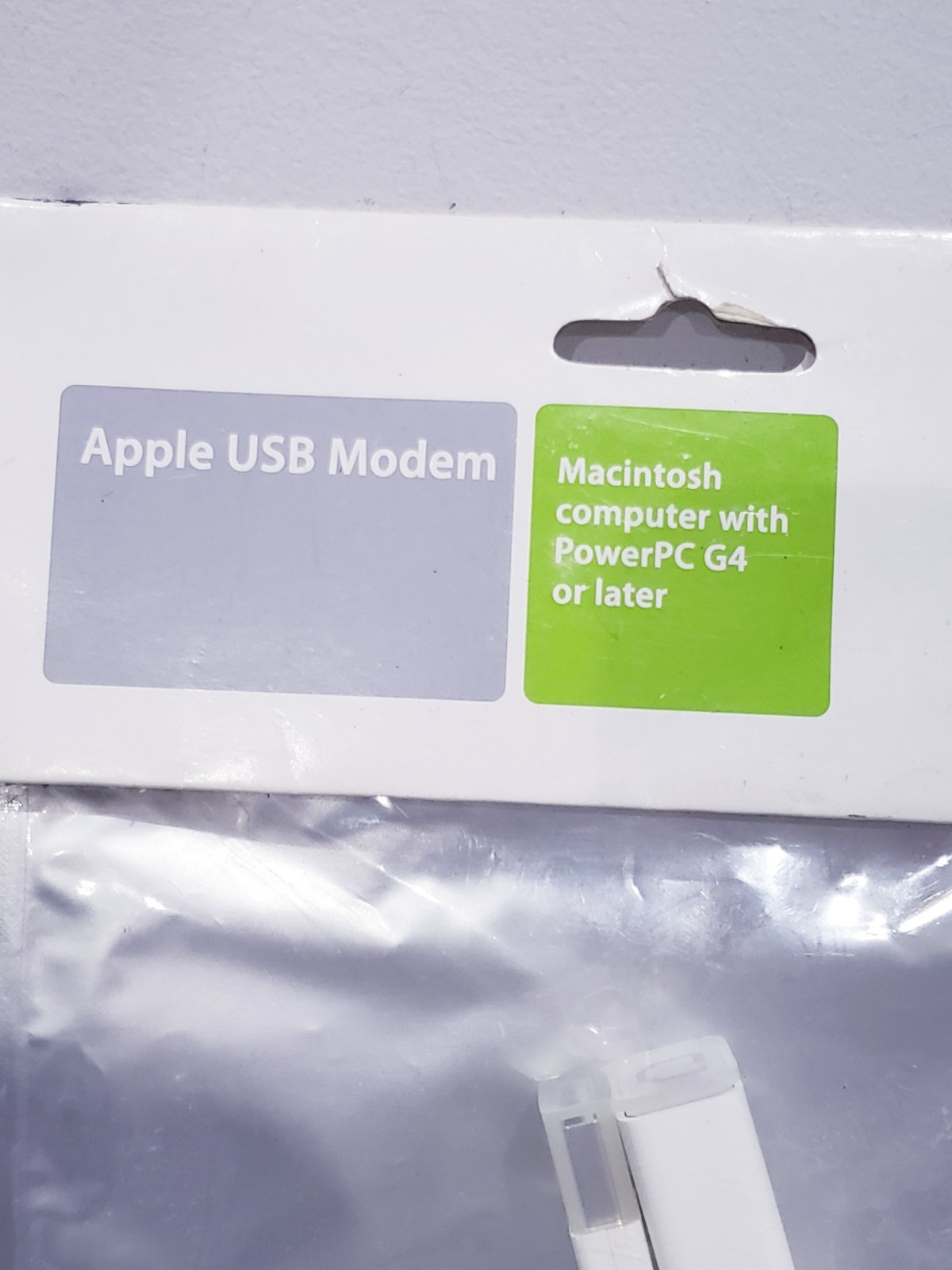Apple USB Modem MA034Z/A (MA034ZA) 56 Kbps – New