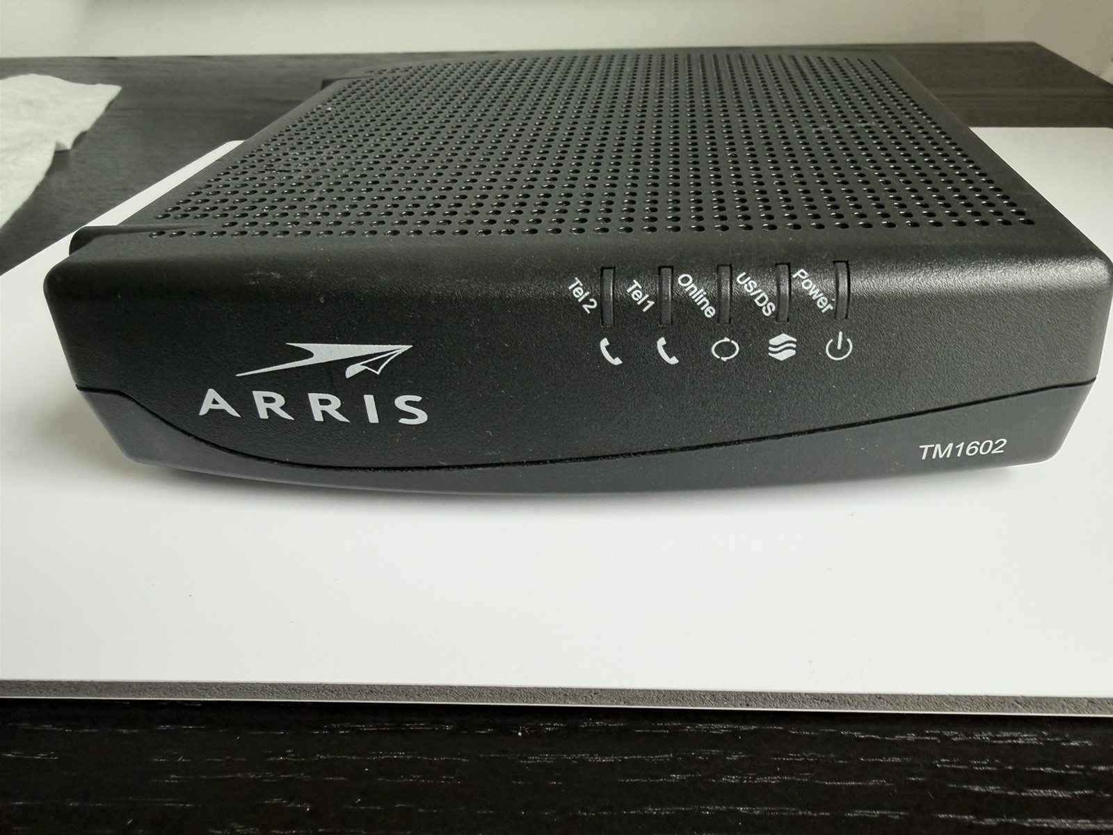 Arris TM1602A Docsis 3.0 Cable Modem for Optimum Cablevision
