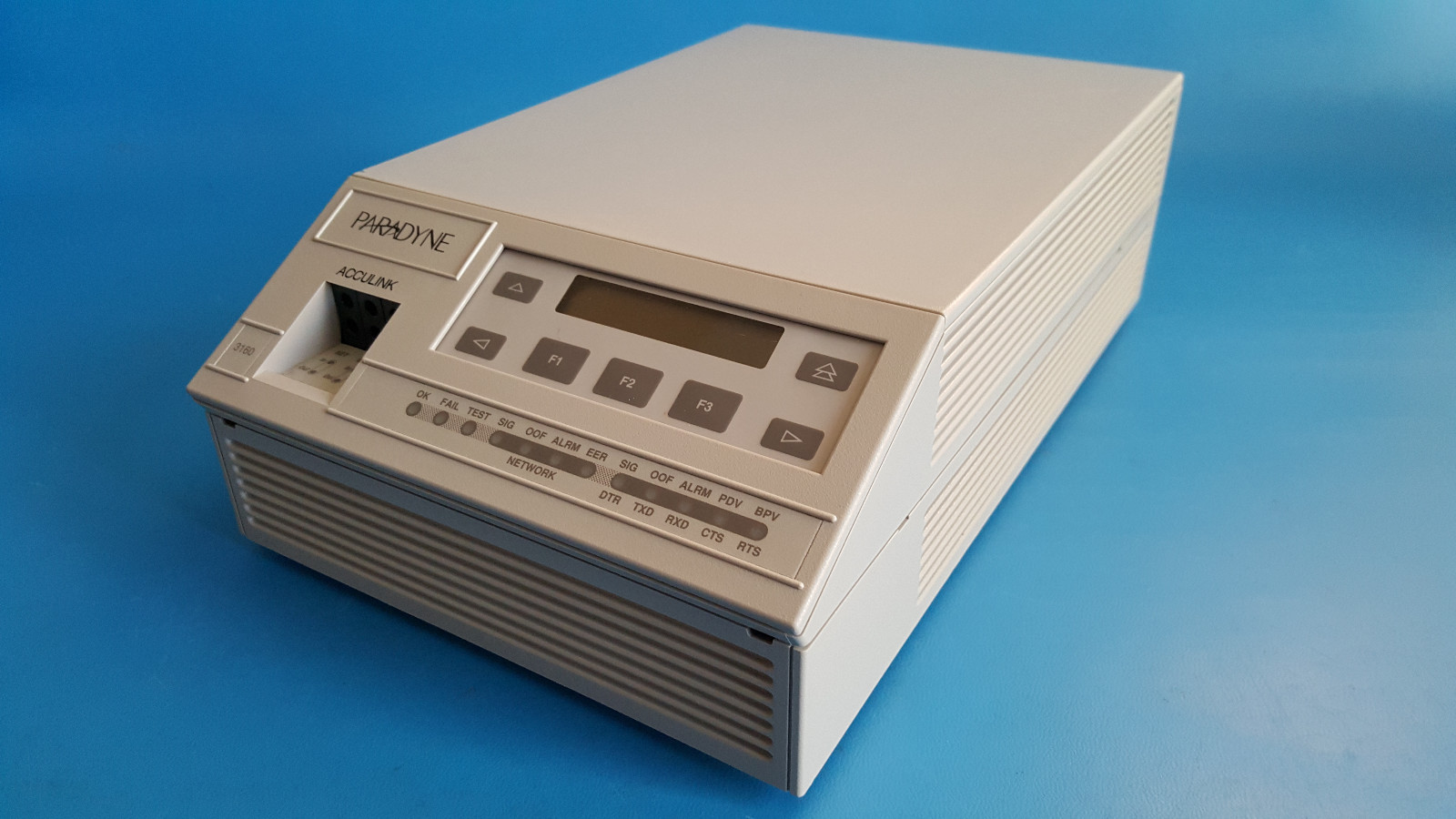 Paradyne Acculink 3160 – 3160-A2-210-0GB SPINN 2 PORT DSU/CSU S/A w/ Power Adptr