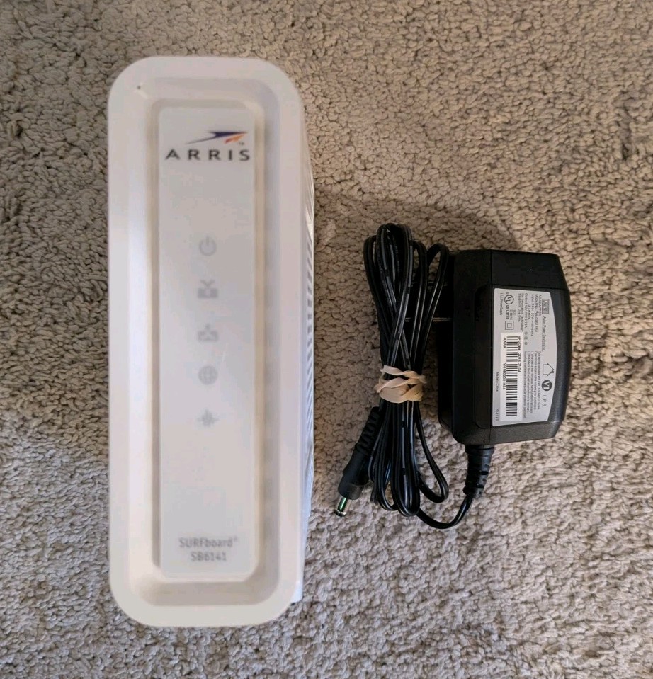 Arris Surfboard SB6141 DOCSIS 3.0 Cable Modem Tested Working