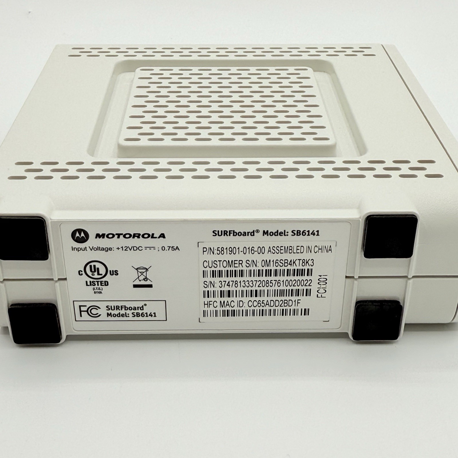 Cable Modem Motorola SURFboard Extreme SB6141 Docsis 3.0 Tested