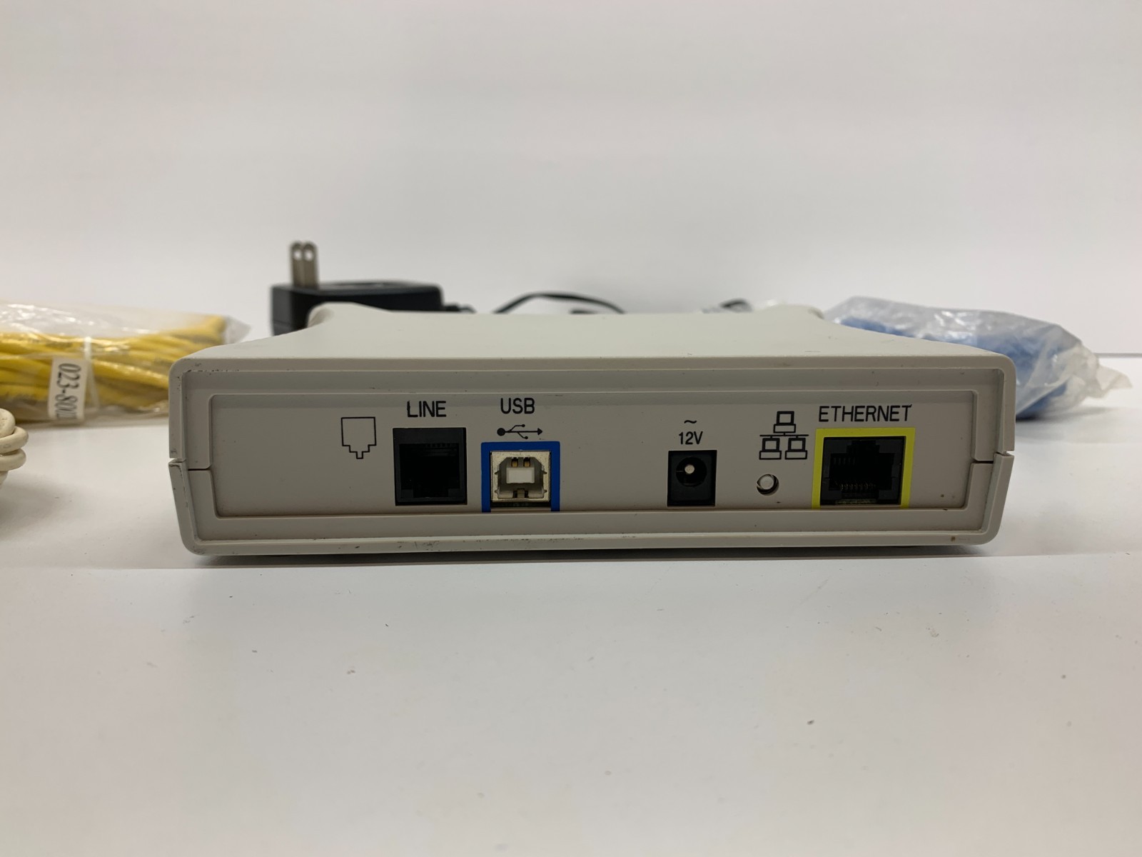 Westell Wirespeed DSL Modem A90-210015-04 Cables and Adaptor For Home or Office