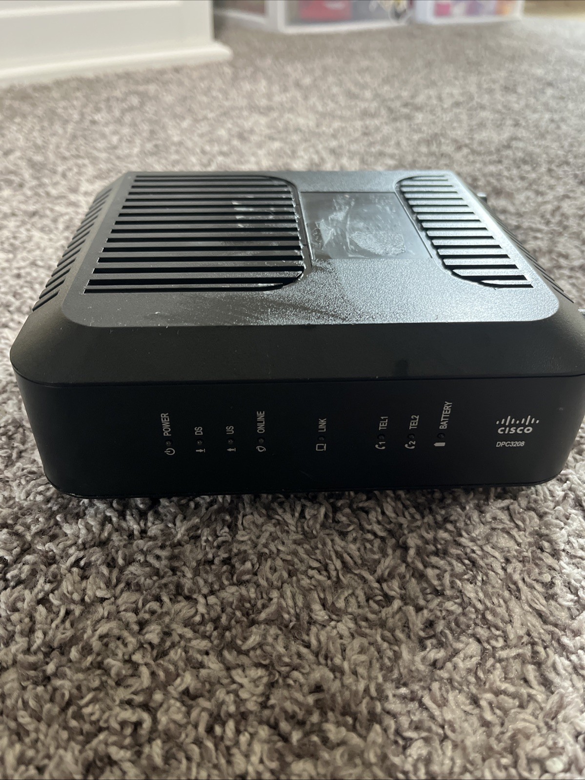 Cisco DPC3208 Black 8×4 DOCSIS 3.0 Gigabit Internet Cable Modem Unit Only