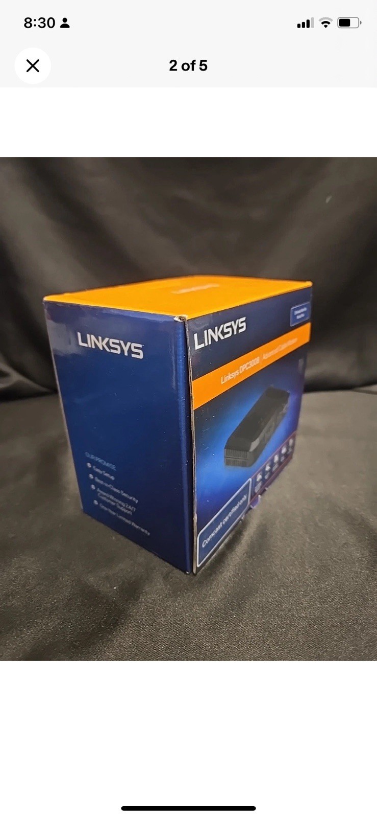 Linksys DPC3008 Advanced DOCSIS 3.0 Cable Modem