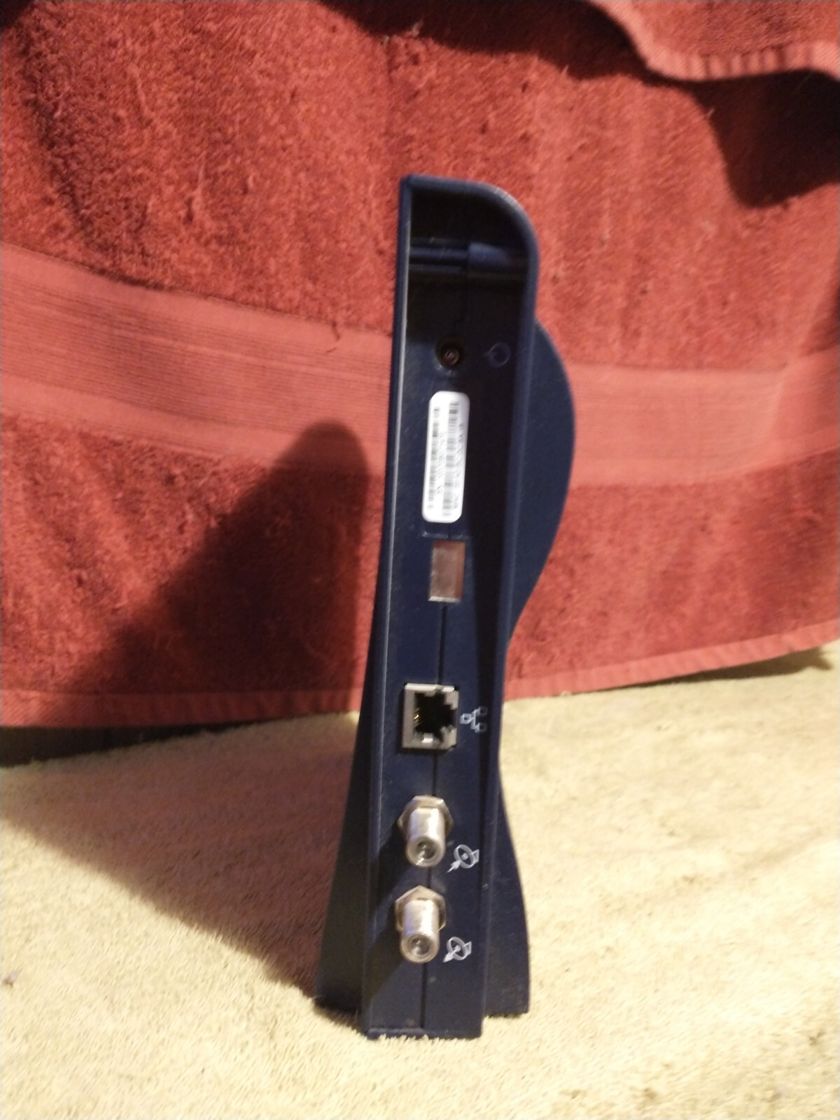 ViaSat Surfbeam Satellite Modem SM2100 Wild Blue with OE power supply. Works.