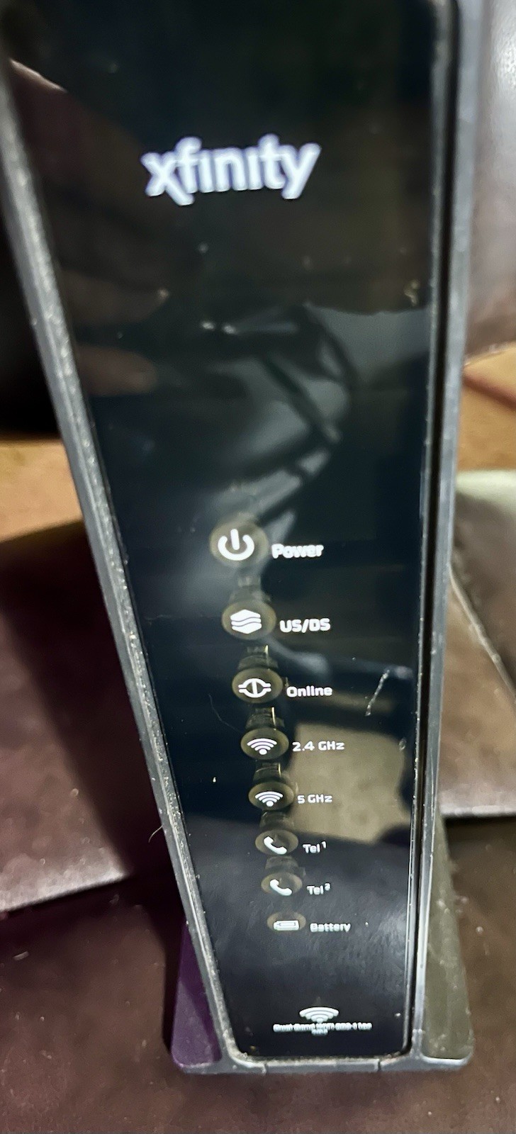 Xfinity Arris TG1682G Dual Band Wireless 802.11ac Router With Power Cord Works