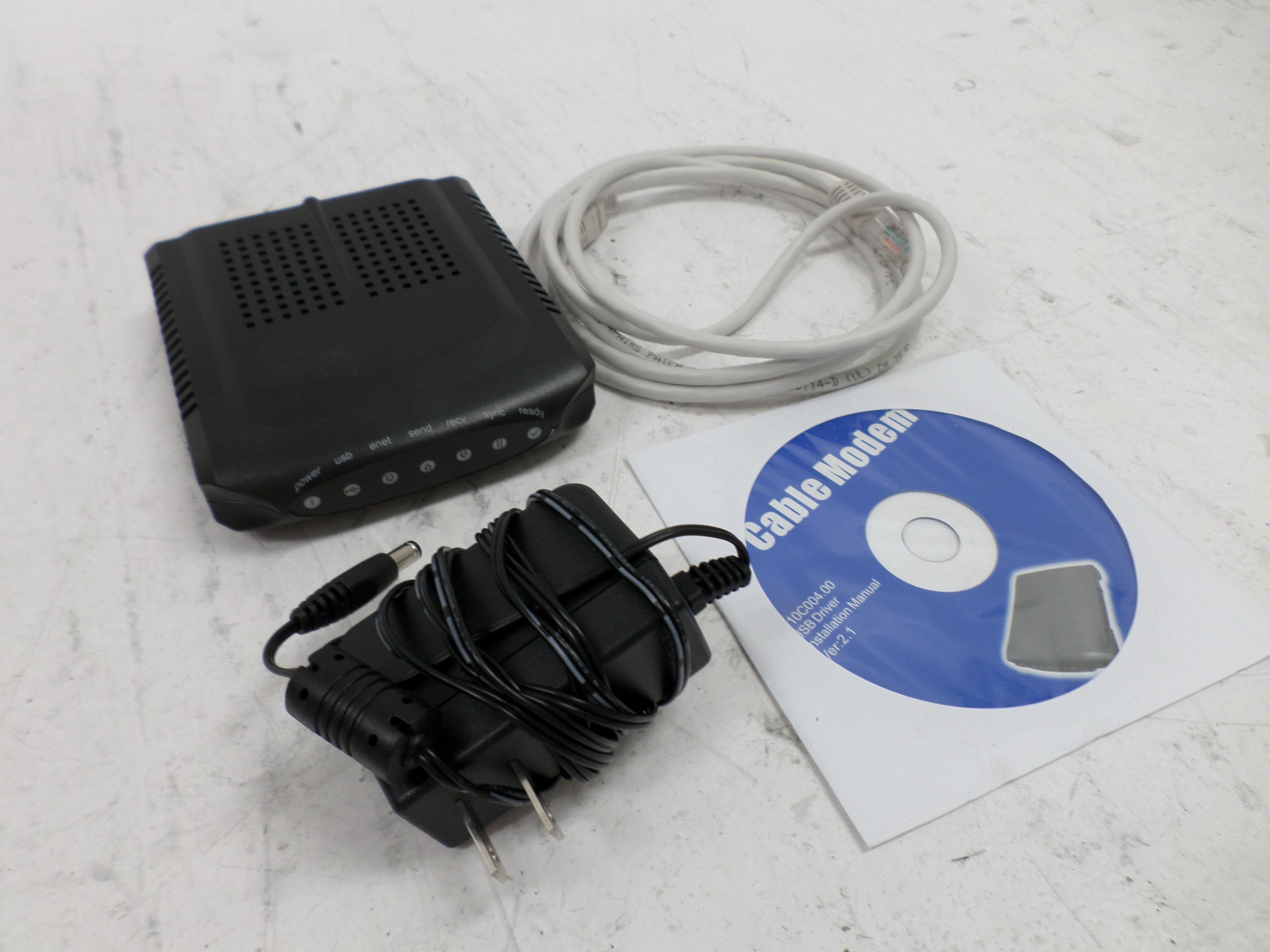 Ambit U10C018 DOCSIS 2.0 USB Ethernet Cable Modem U10C018.80 LF