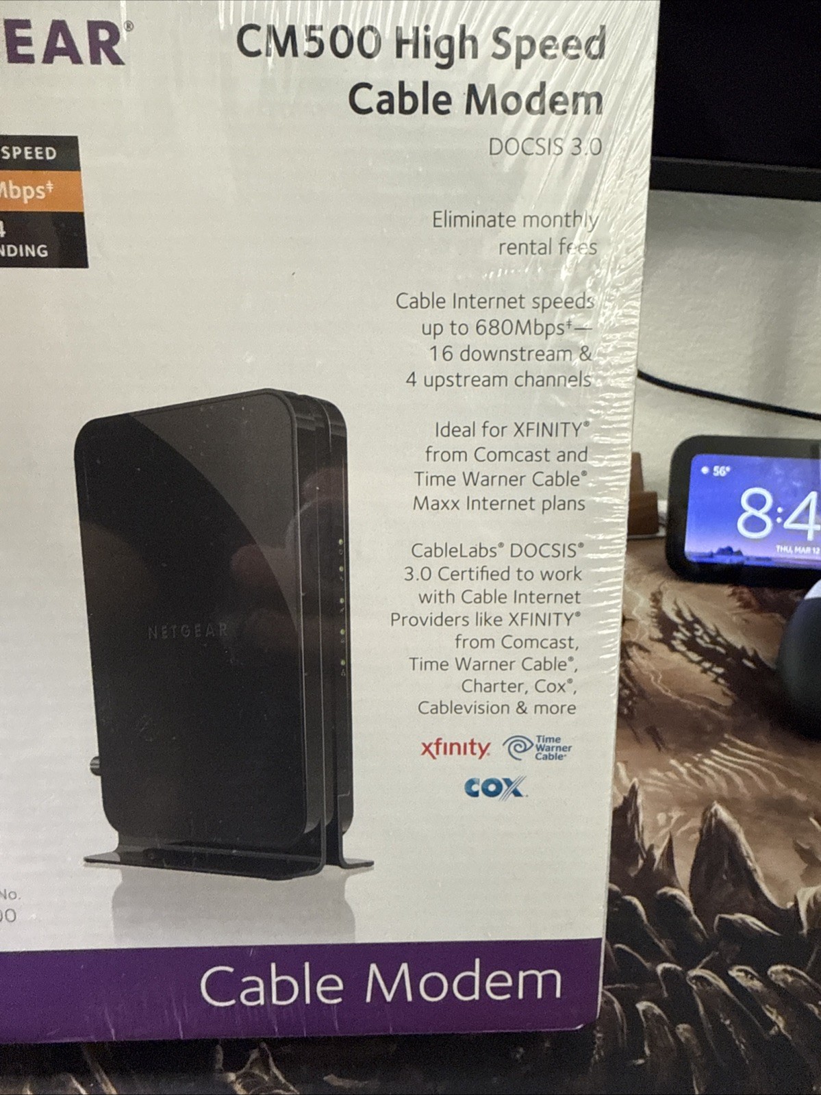 NETGEAR CM500-1AZNAS DOCSIS 3.0 Cable Modem