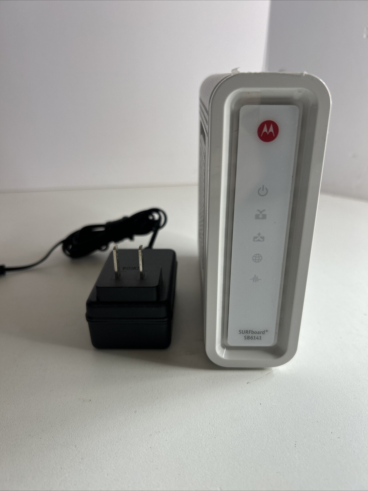 ARRIS SURFboard SB6141 Motorola Surf Board Modem 400 Series & OEM Power Cable