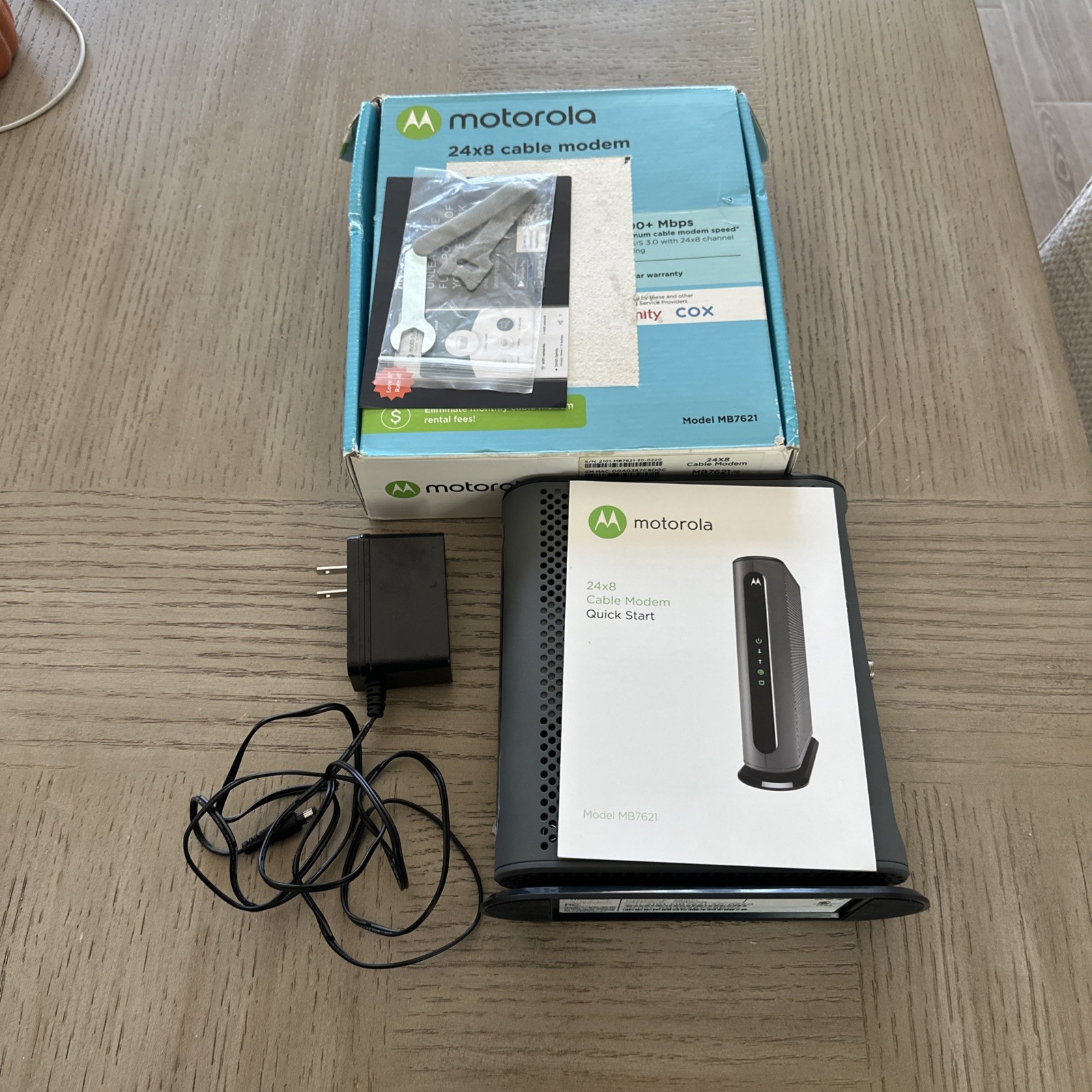 Motorola MB7621-10 1000 Mbps Modem