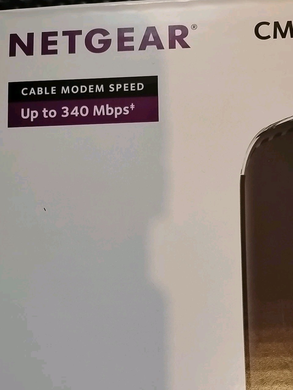 Netgear CM400 High Speed Cable Modem Complete With Instructions