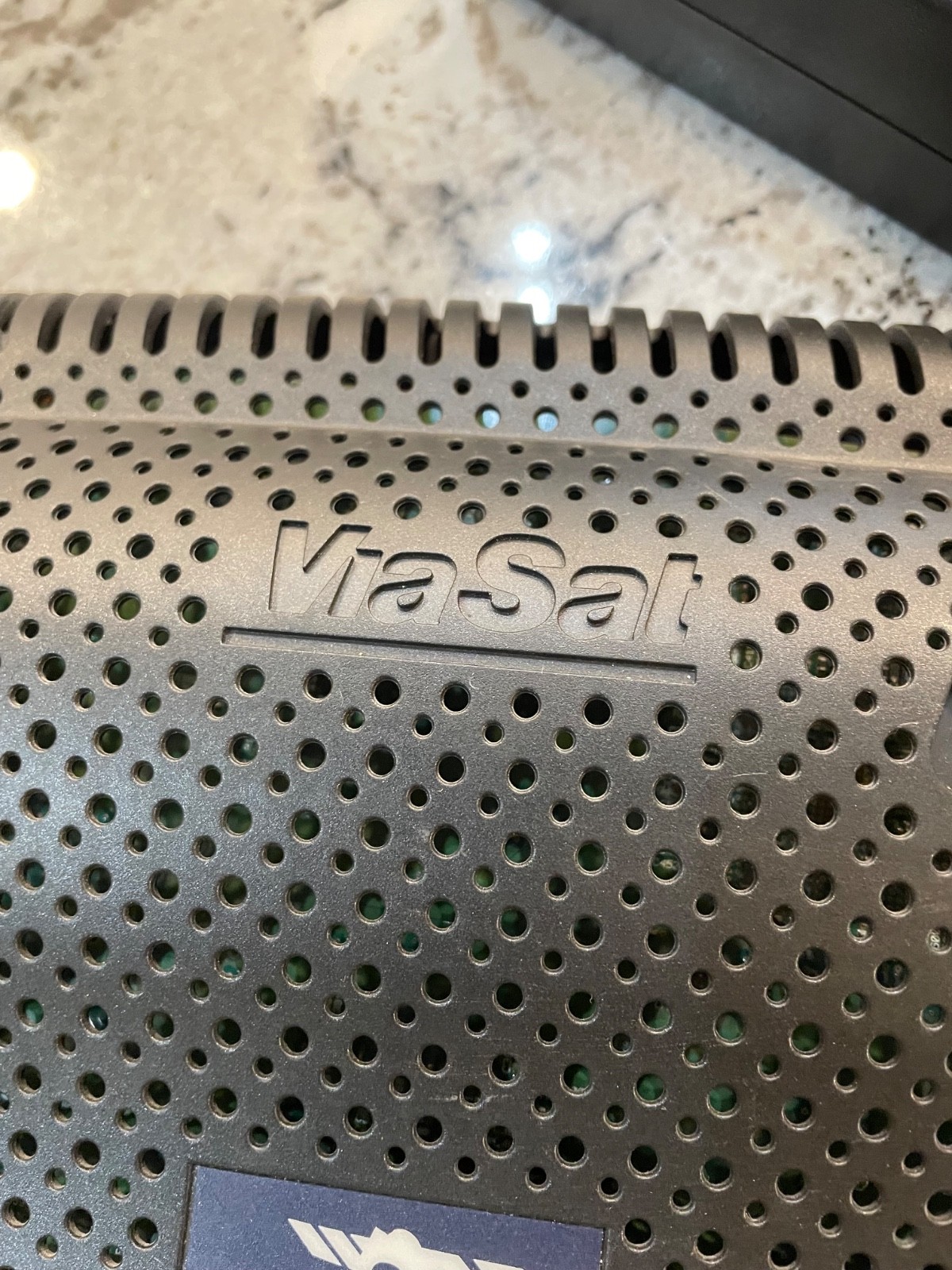 ViaSat Modem Model RM4100 Surfbeam 2 with Power Supply.