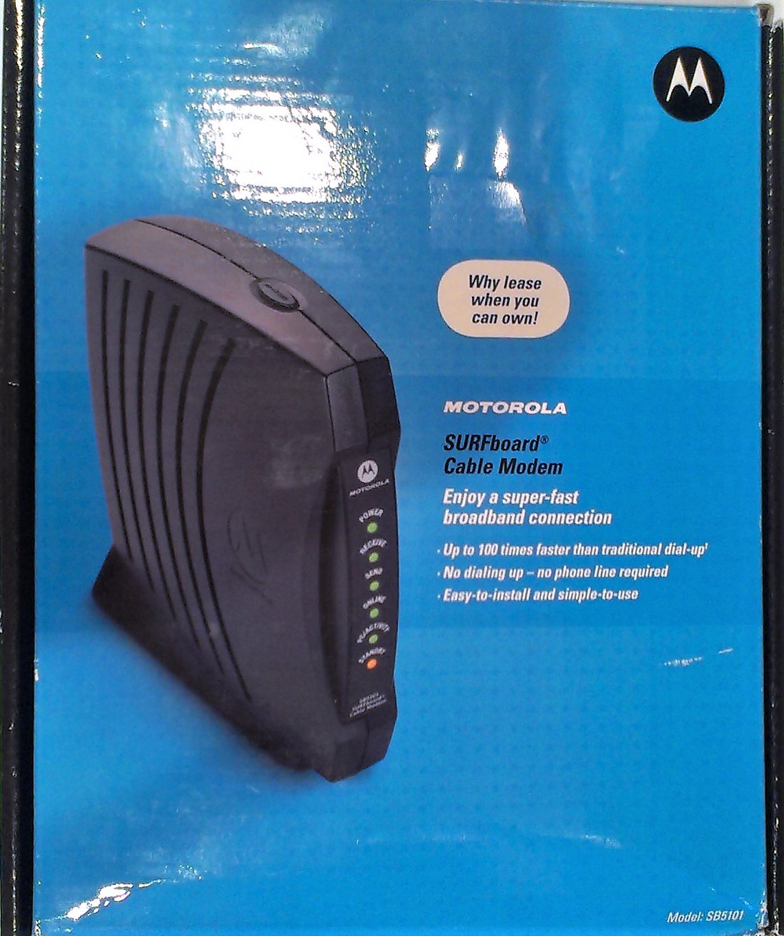 Motorola SURFboard SB5101 (SB515290-087-00) 38 Mbps Modem