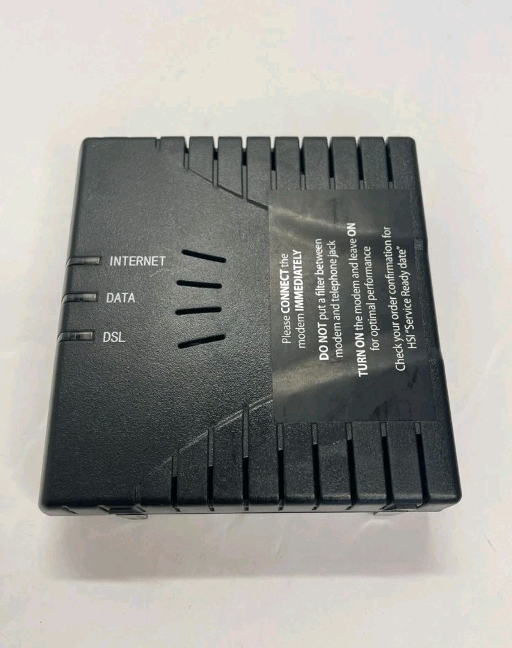 Westell 6100G G90-610015-20 DSL Wired Modem Router- WITH Cord