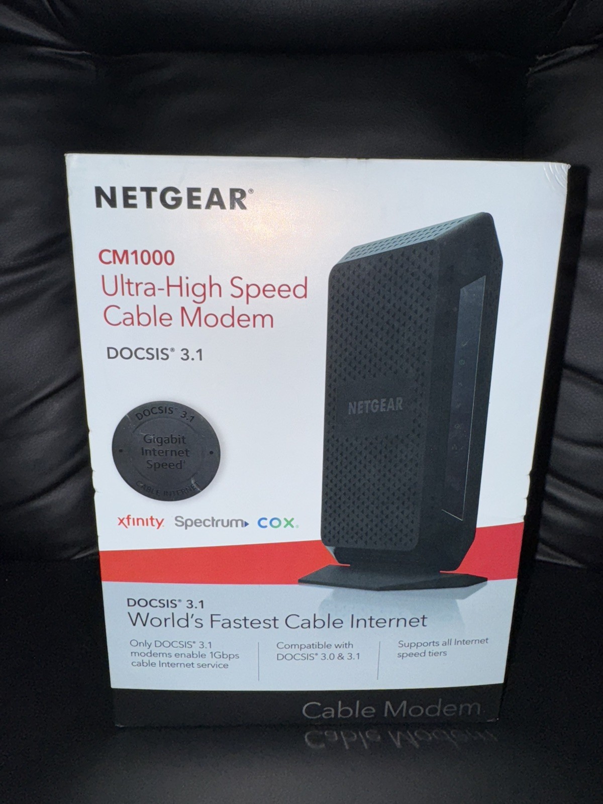 Netgear CM1000 DOCSIS Ultra-High Speed Cable Modem new sealed box