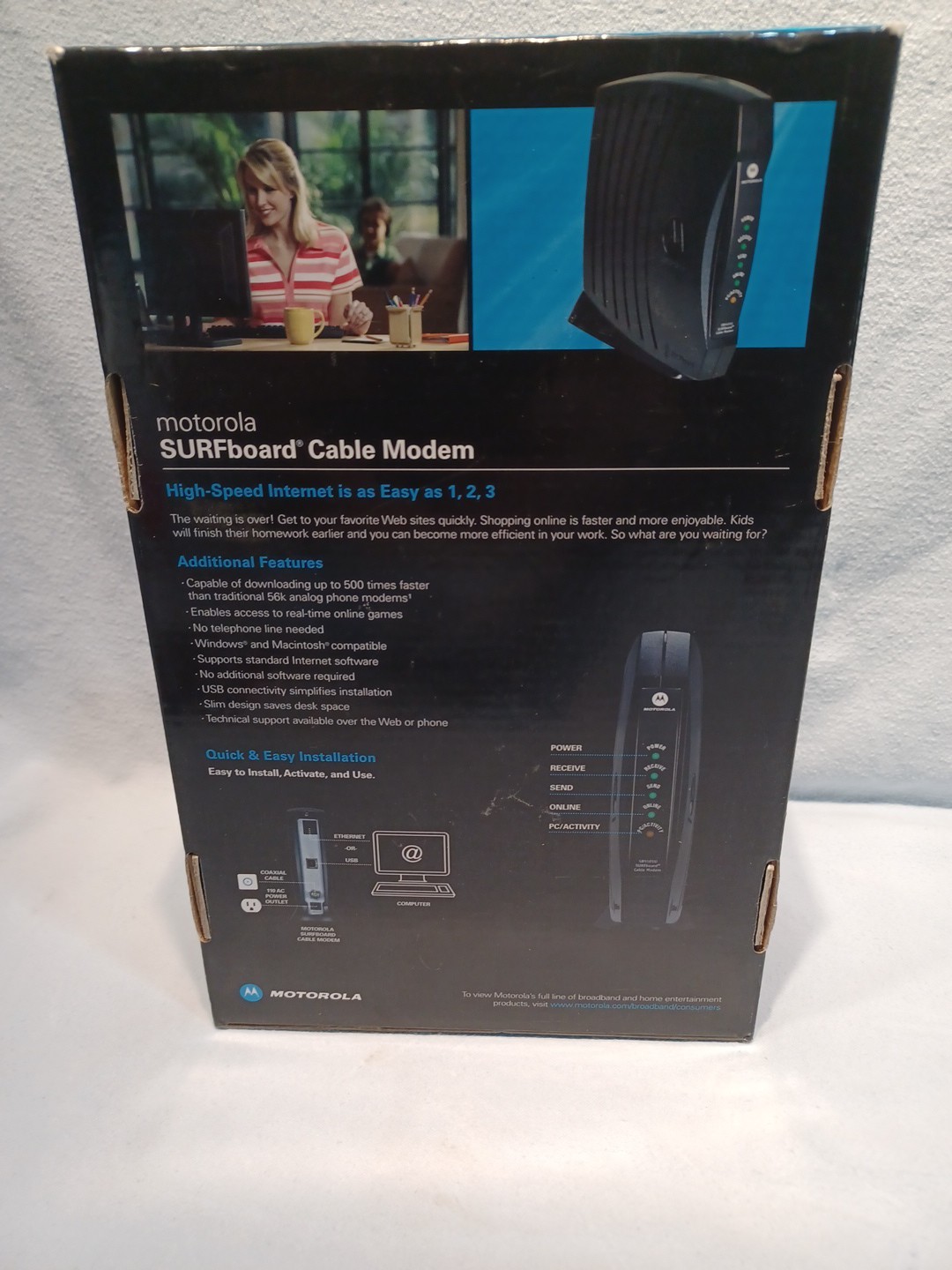 Motorola SURFboard SB5101U (567005-005-00) 38.91 Mbps NIB
