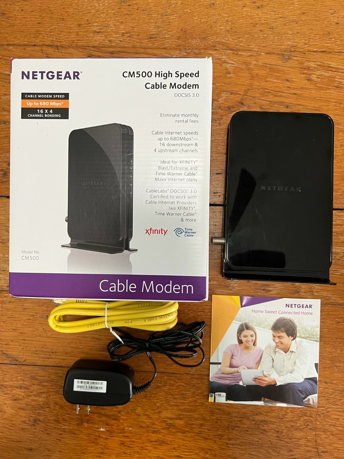 NETGEAR CM500 (CM500100NAS) 680 Mbps – Black Pre Owned (B35G)