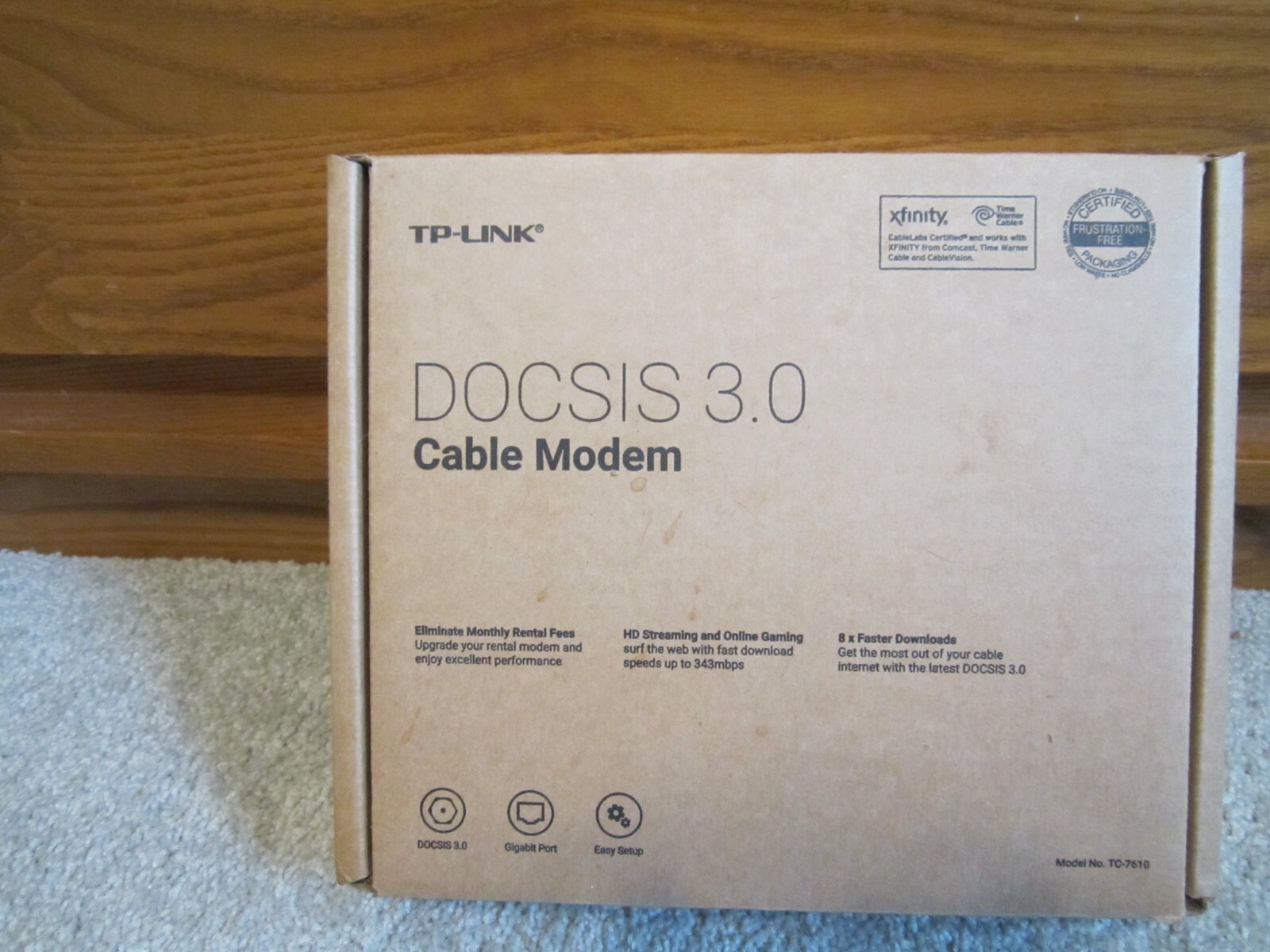 TP-LINK TC-7610 DOCSIS 3.0 Cable Modem