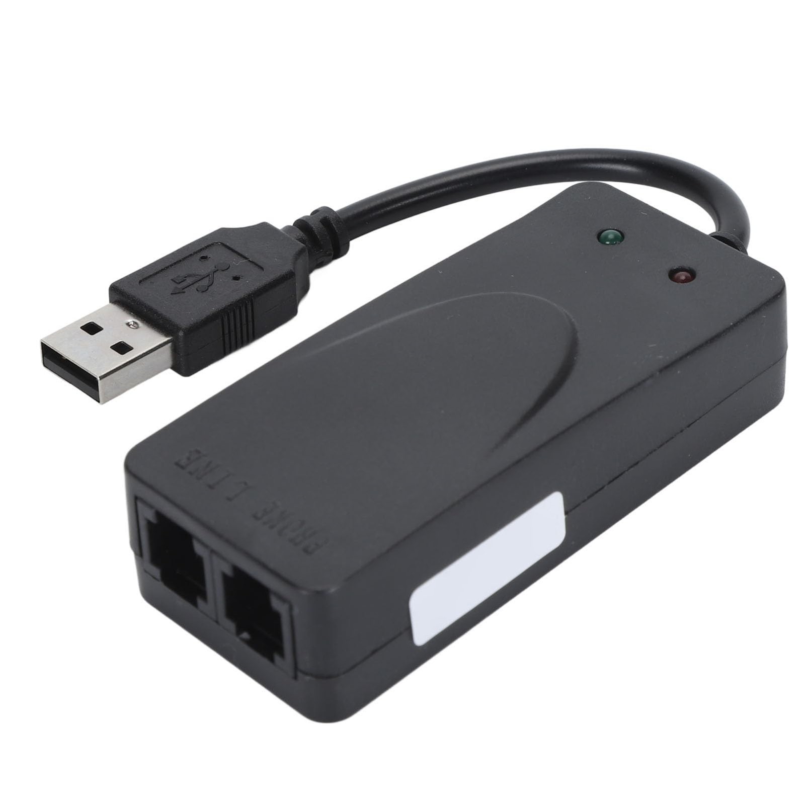 RJ11 Port USB 56K External Data Modem Caller ID Anti Thunder Computer Laptop