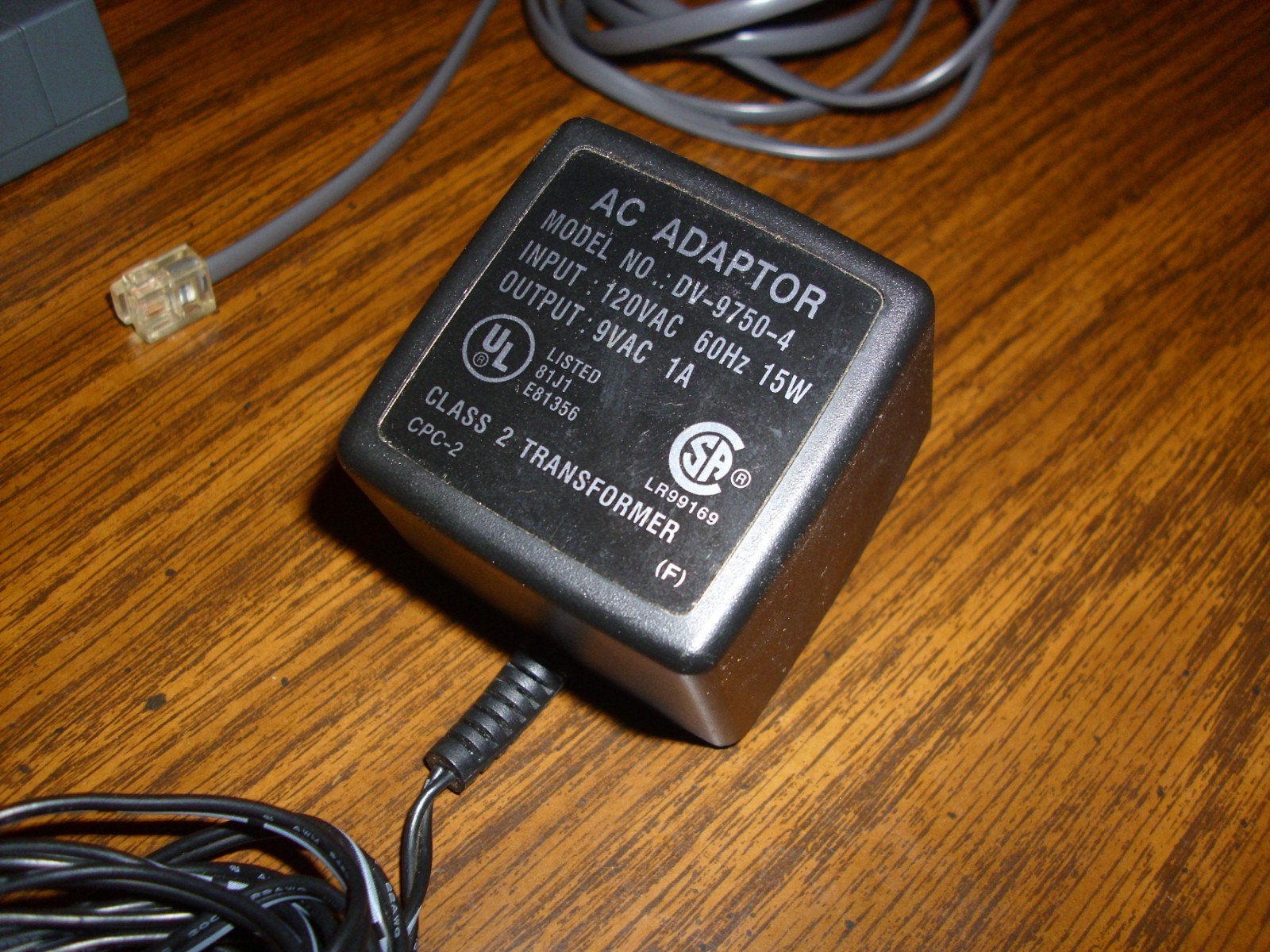 Action Tec 56K External Modem – EX560LKA with Disc , Phone & Power cords-Works