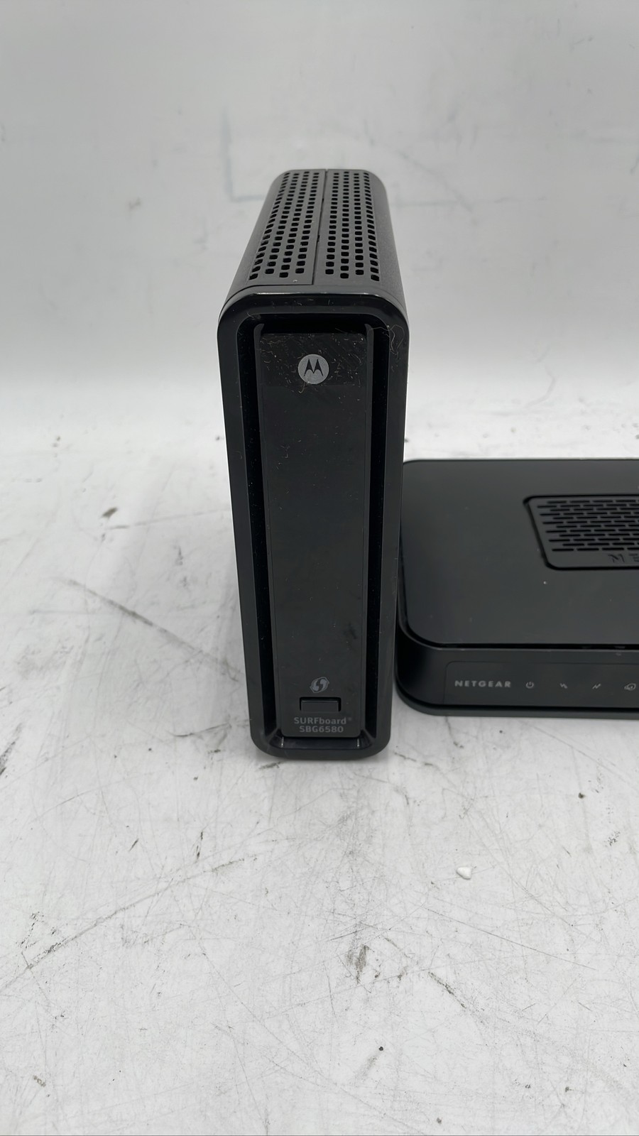 Motorola SURFboard SBG6580-G228 & Netgear CG3000D Cable Modem Router Lot Of 2