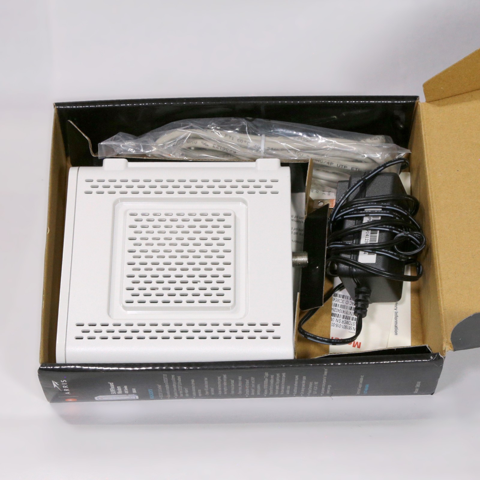 Motorola ARRIS SURFboard SB6141 Docsis 3.0 Cable Modem – ORIGINAL BOX