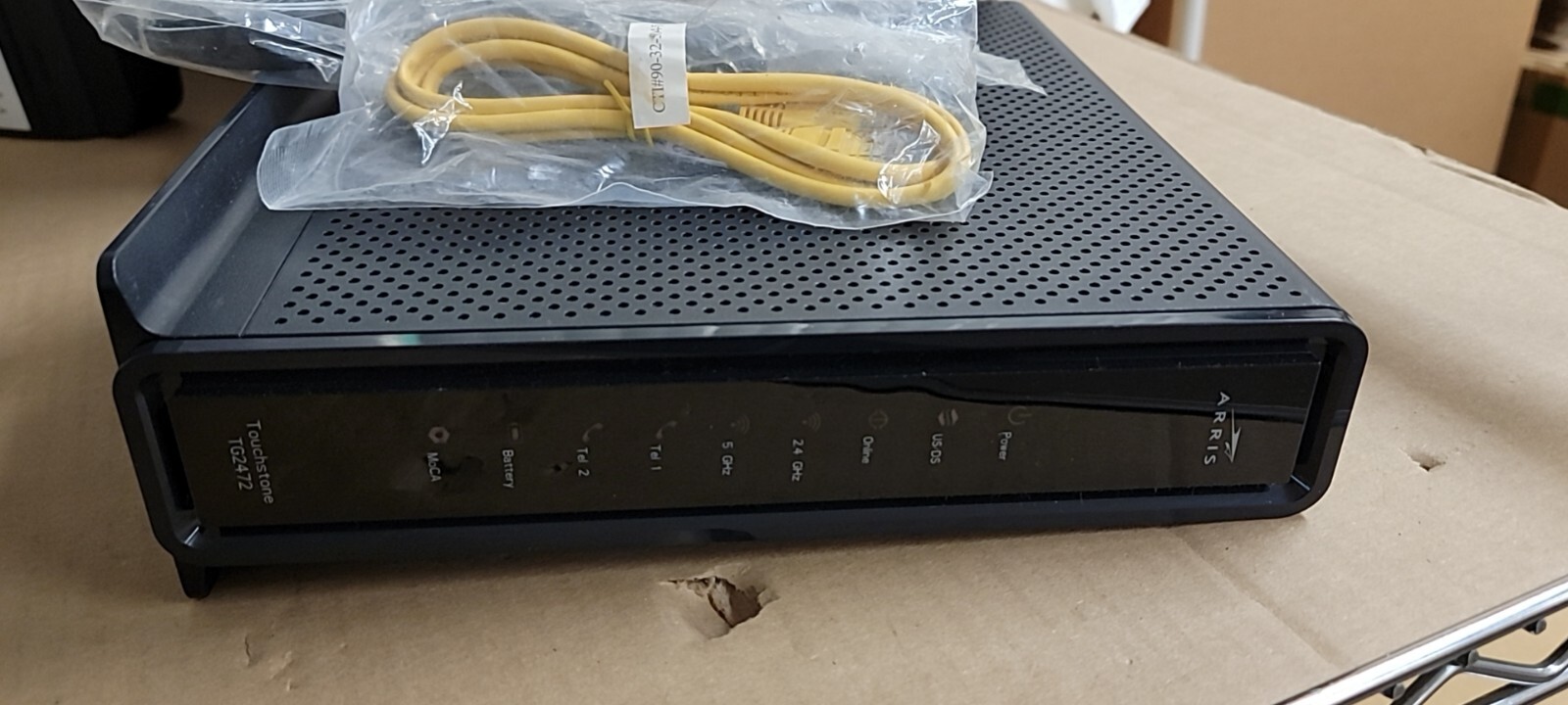 ARRIS Touchstone TG2472G Cable Voice Gateway Modem 24×8 DOCSIS 3.0 Gateway W/AC
